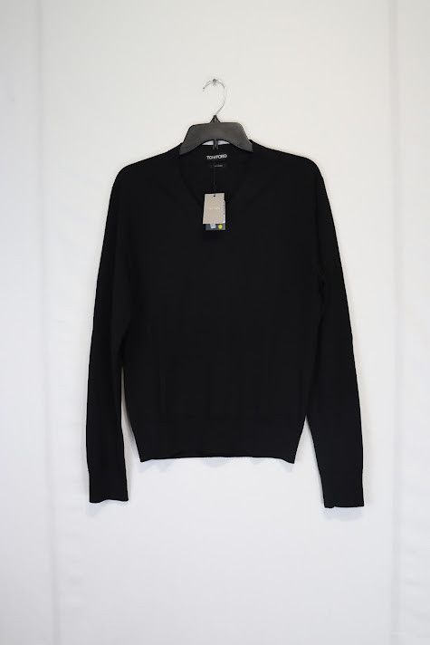 Tom Ford o1rshd1 Sweatshirt in Black Size US M / EU 48-50 / 2 - 1 Thumbnail