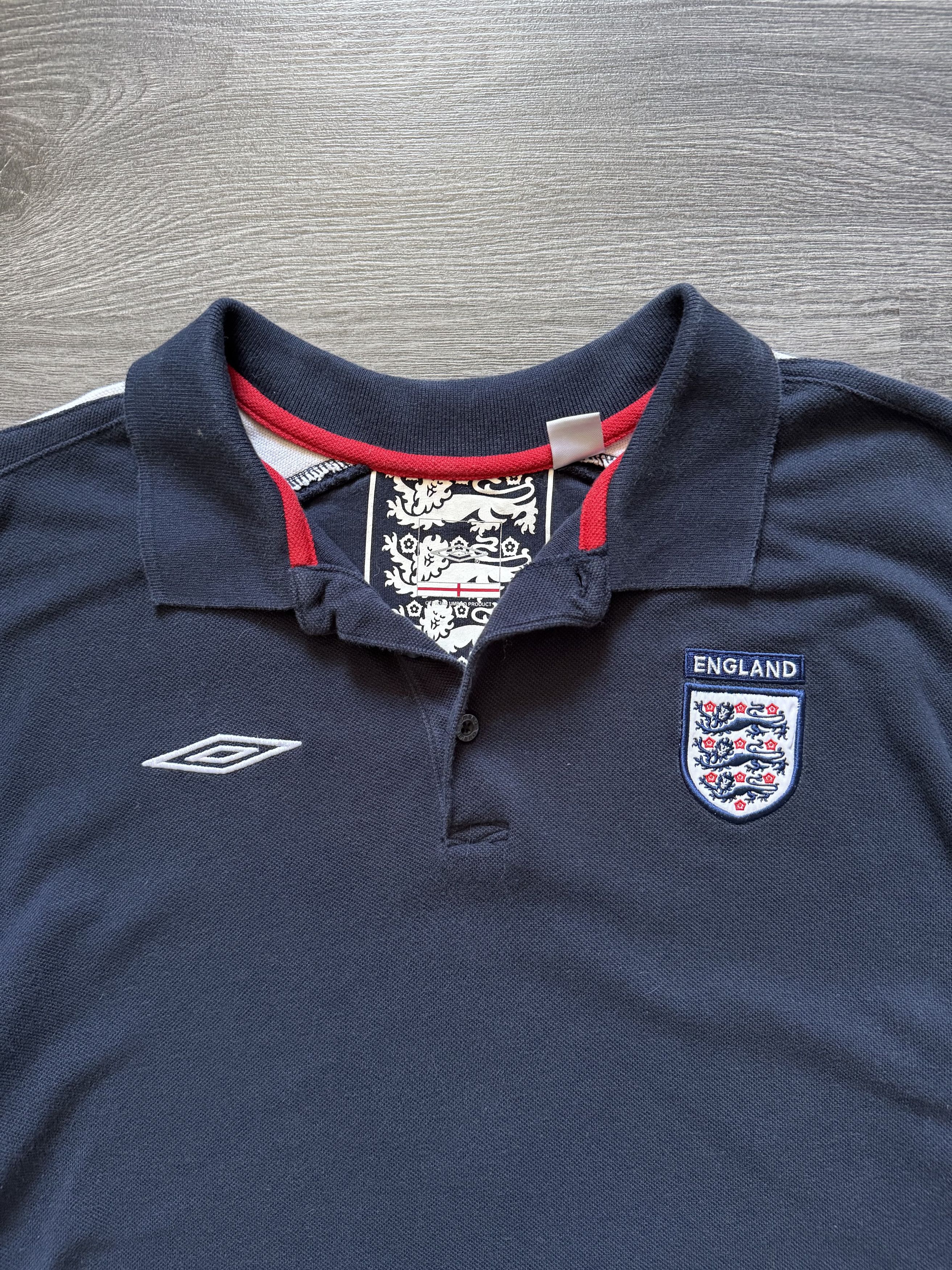 Umbro Vintage Umbro England Polo Shirt Mens size XL Size US XL / EU 56 / 4 - 4 Thumbnail