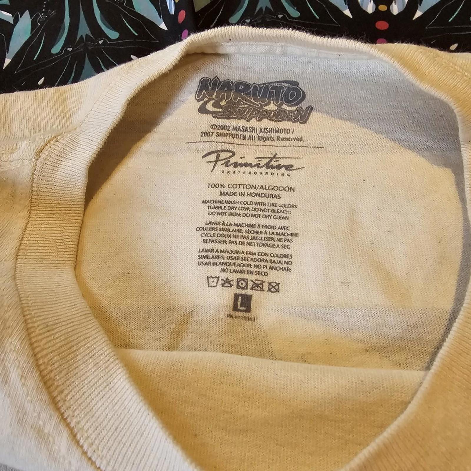 Primitive Primitive Men's Cream T-shirt Size US L / EU 52-54 / 3 - 3 Thumbnail