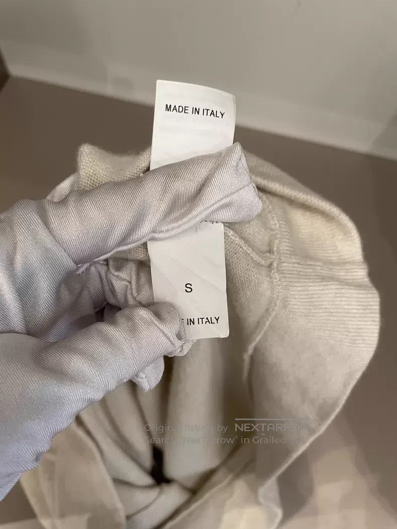 Brunello Cucinelli Brunello Cucinelli Ivory beaded cashmere sweater Size S / US 4 / IT 40 - 8 Thumbnail
