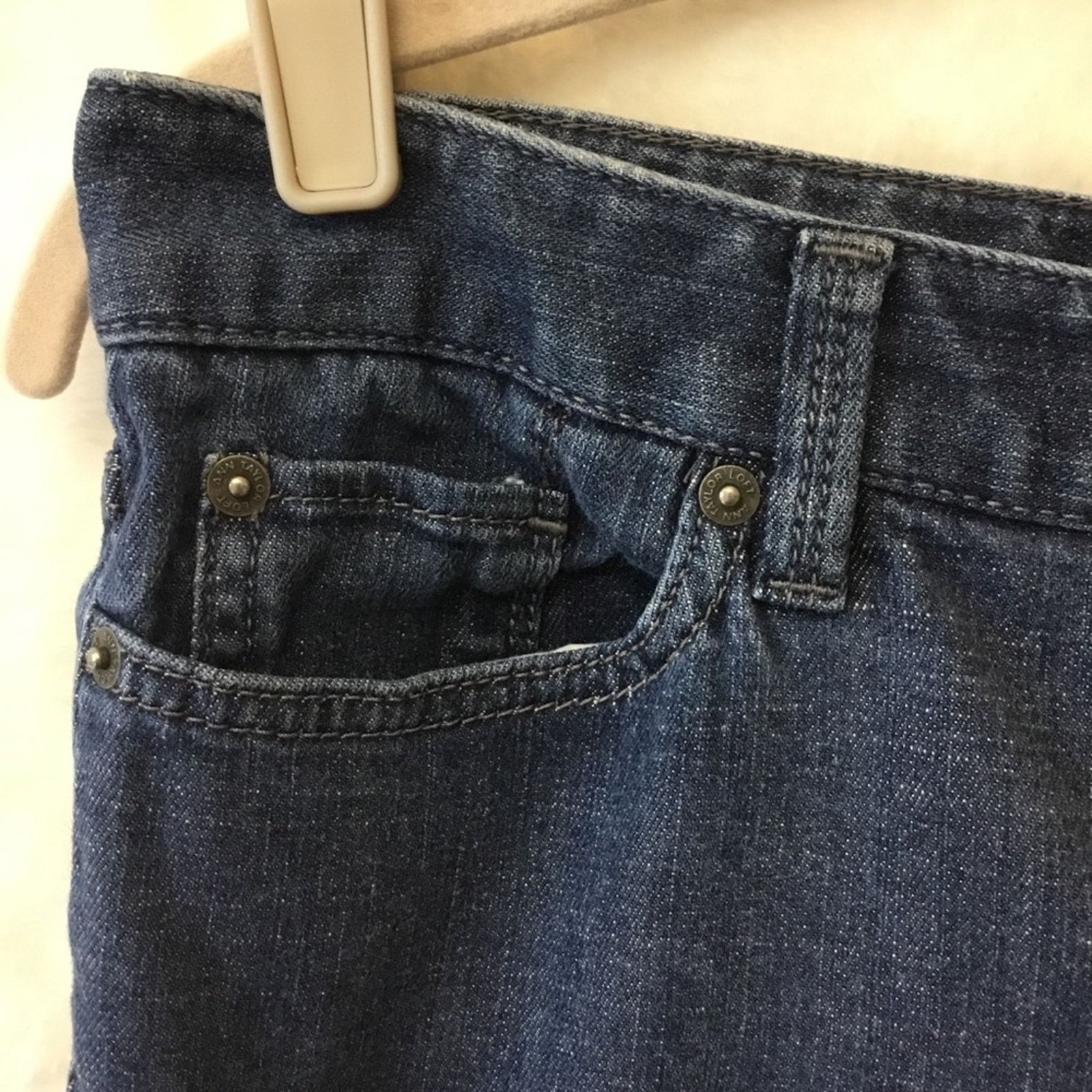 Loft Loft Blue Capri Jeans Size 28" / US 6 / IT 42 - 3 Thumbnail