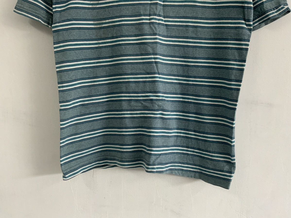 Japanese Brand Vintage Vision Sport Wear Striped Tee Size US M / EU 48-50 / 2 - 4 Thumbnail