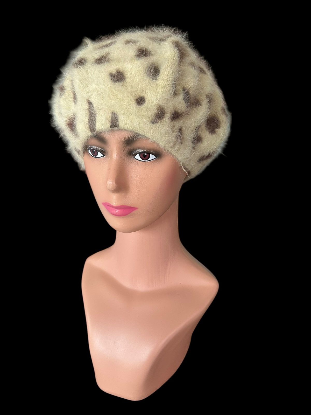 Kapital Leopard Japanese Style Faux Fur Hats Size ONE SIZE - 2 Thumbnail