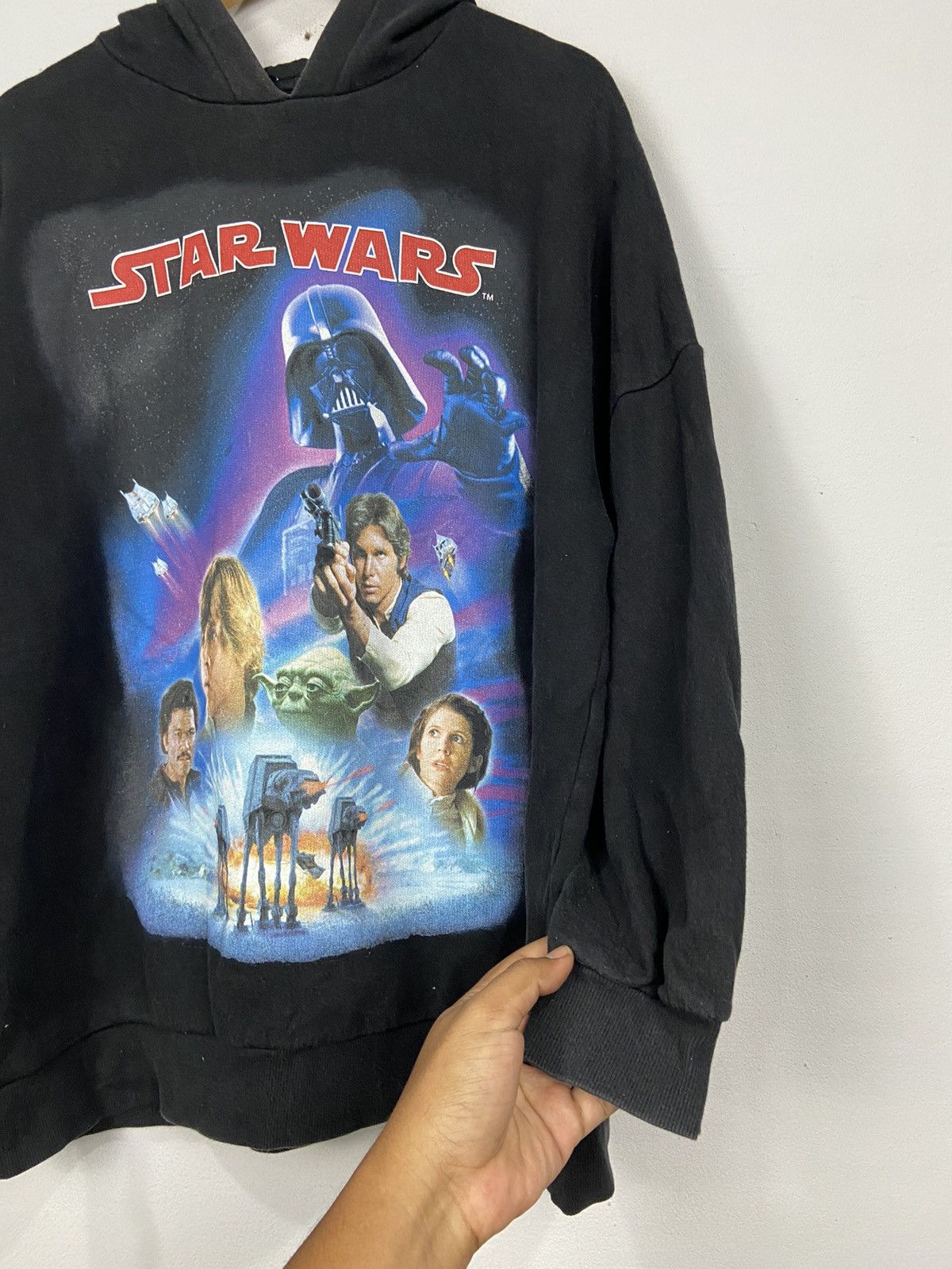 Other Star Wars Big Print Graphic Pullover Sweater Hoodie Size US L / EU 52-54 / 3 - 7 Thumbnail
