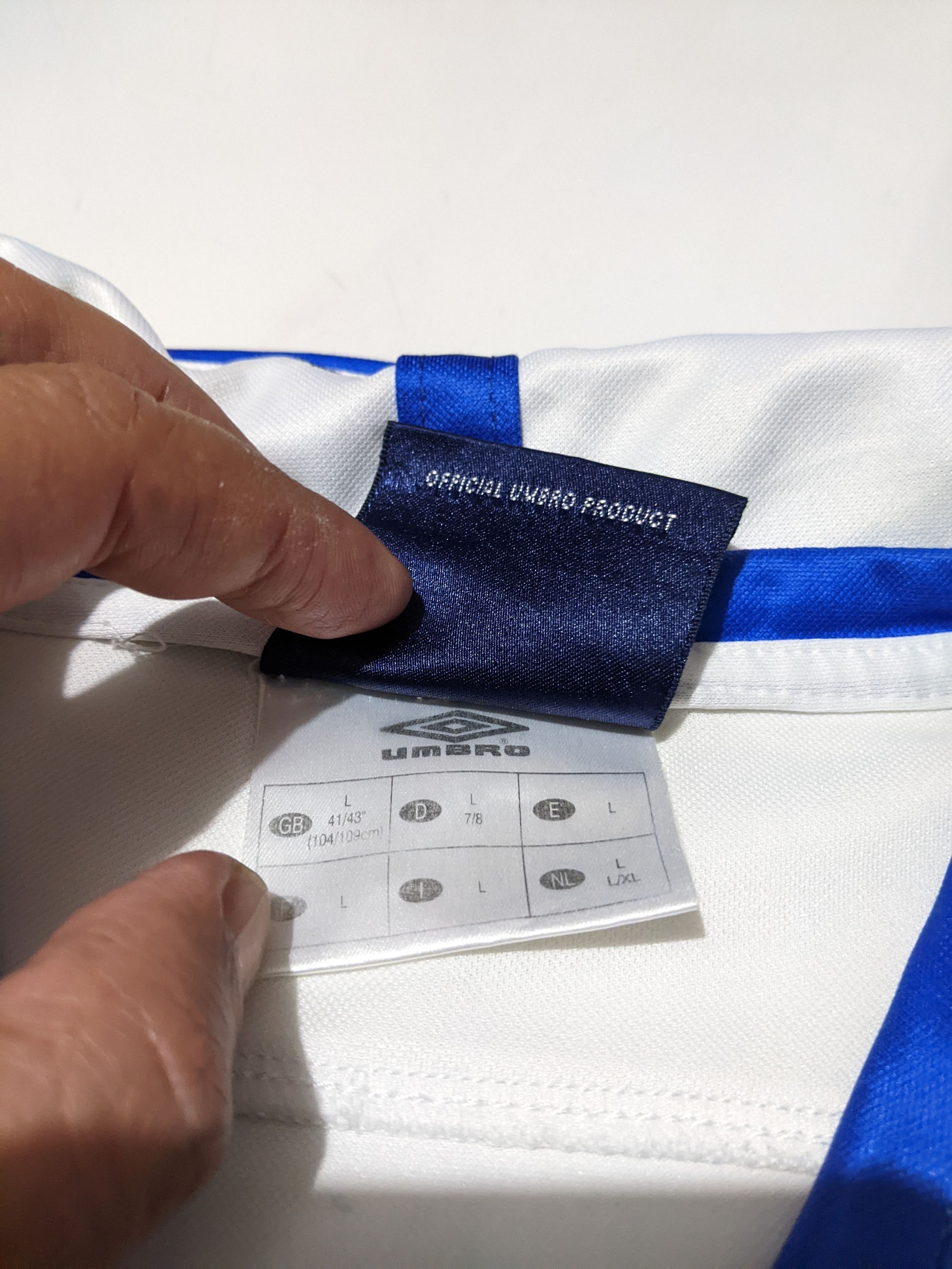 Umbro Brescia 2003-2004 Away Jersey Roberto Baggio 10 Size US L / EU 52-54 / 3 - 5 Thumbnail