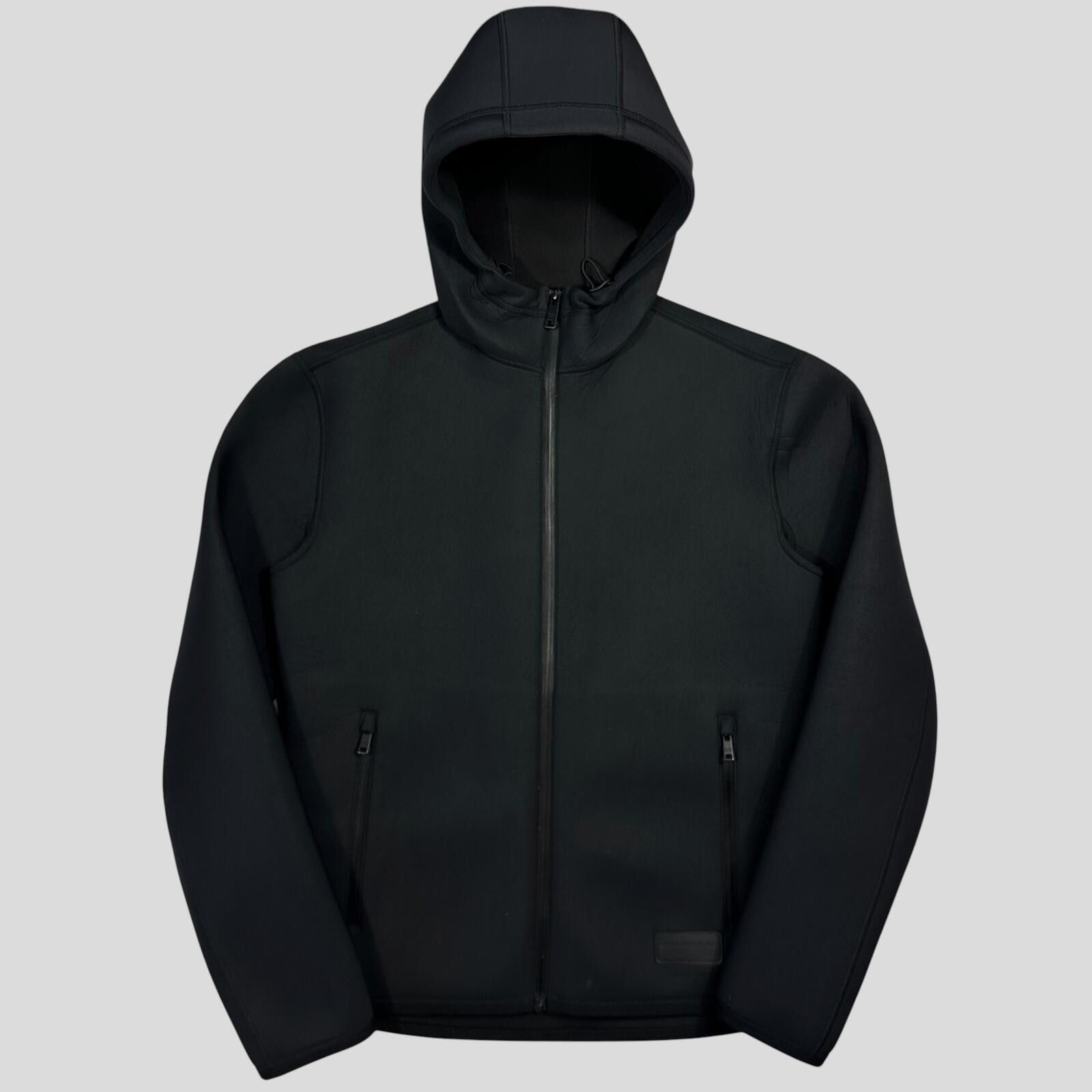Prada Prada Milano 2018 Technical Scuba Rubber Race Logo Jacket M Size US M / EU 48-50 / 2 - 1 Thumbnail