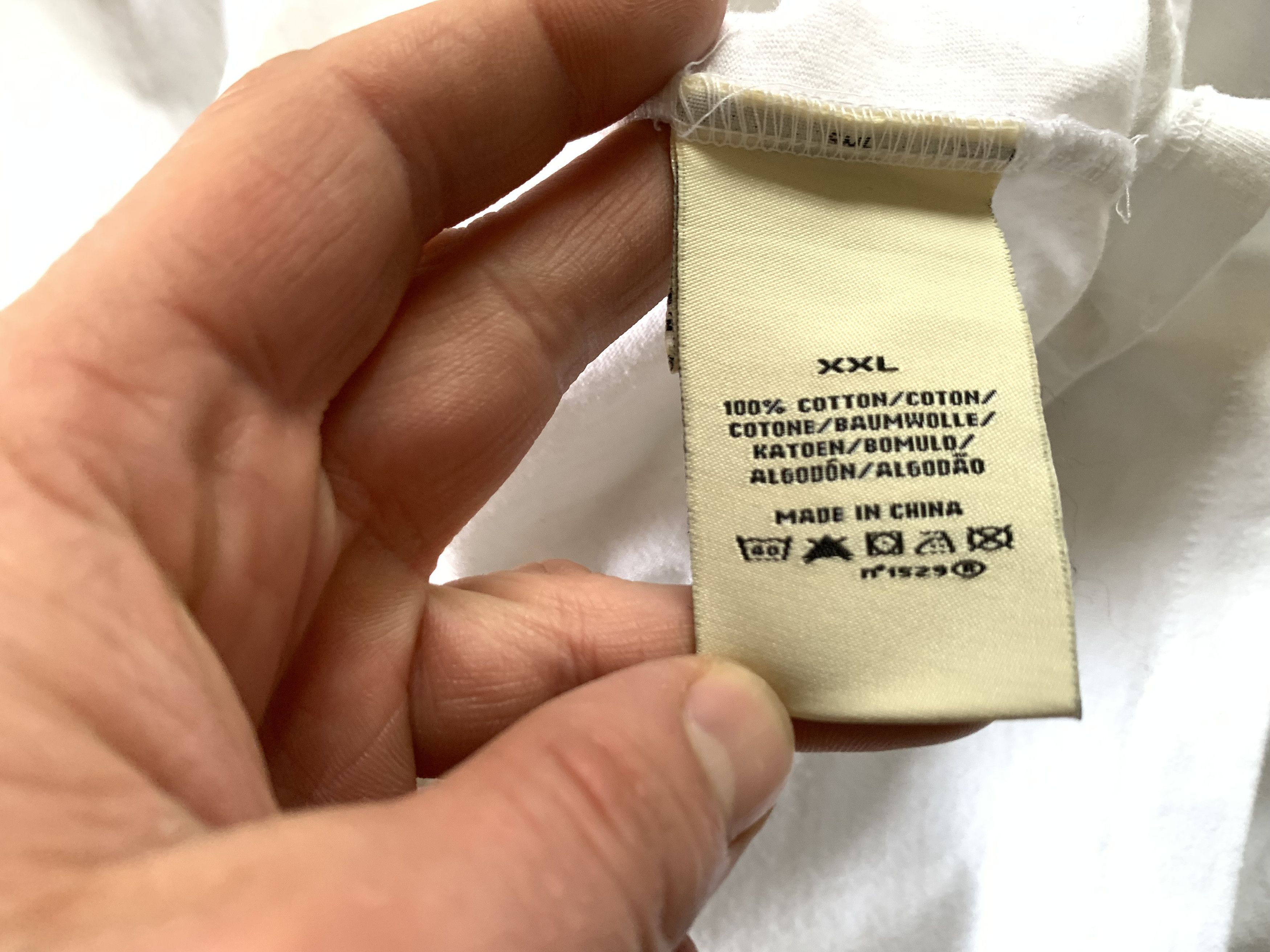Polo Ralph Lauren × Vintage Polo Ralph Lauren White Printed Logo T-Shirt Size US XXL / EU 58 / 5 - 8 Thumbnail