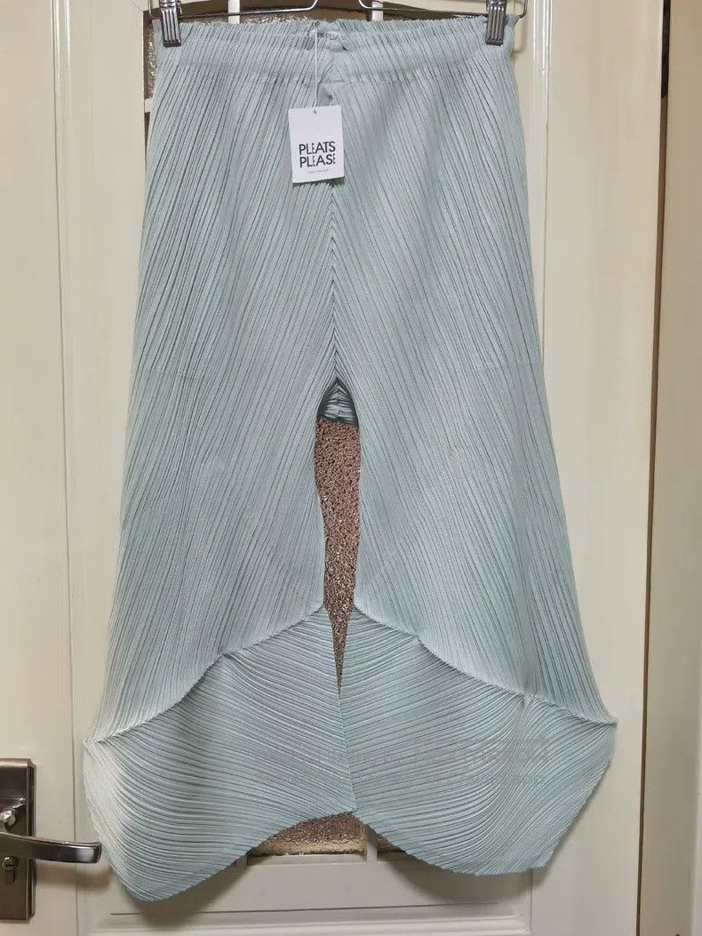 Issey Miyake Issey Miyake size:3 Hammer Pants, Light Green Size 22" - 1 Thumbnail