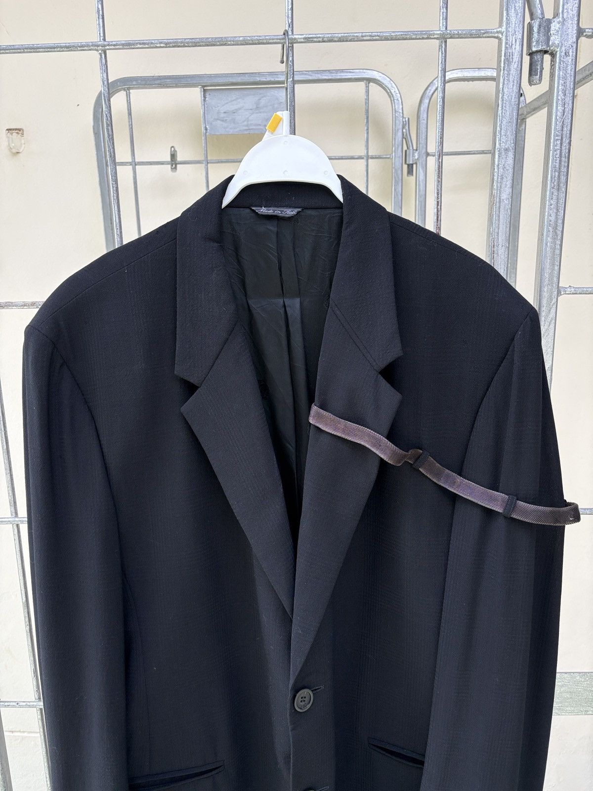 Versace Versace black blazer jacket Size 46R - 2 Thumbnail
