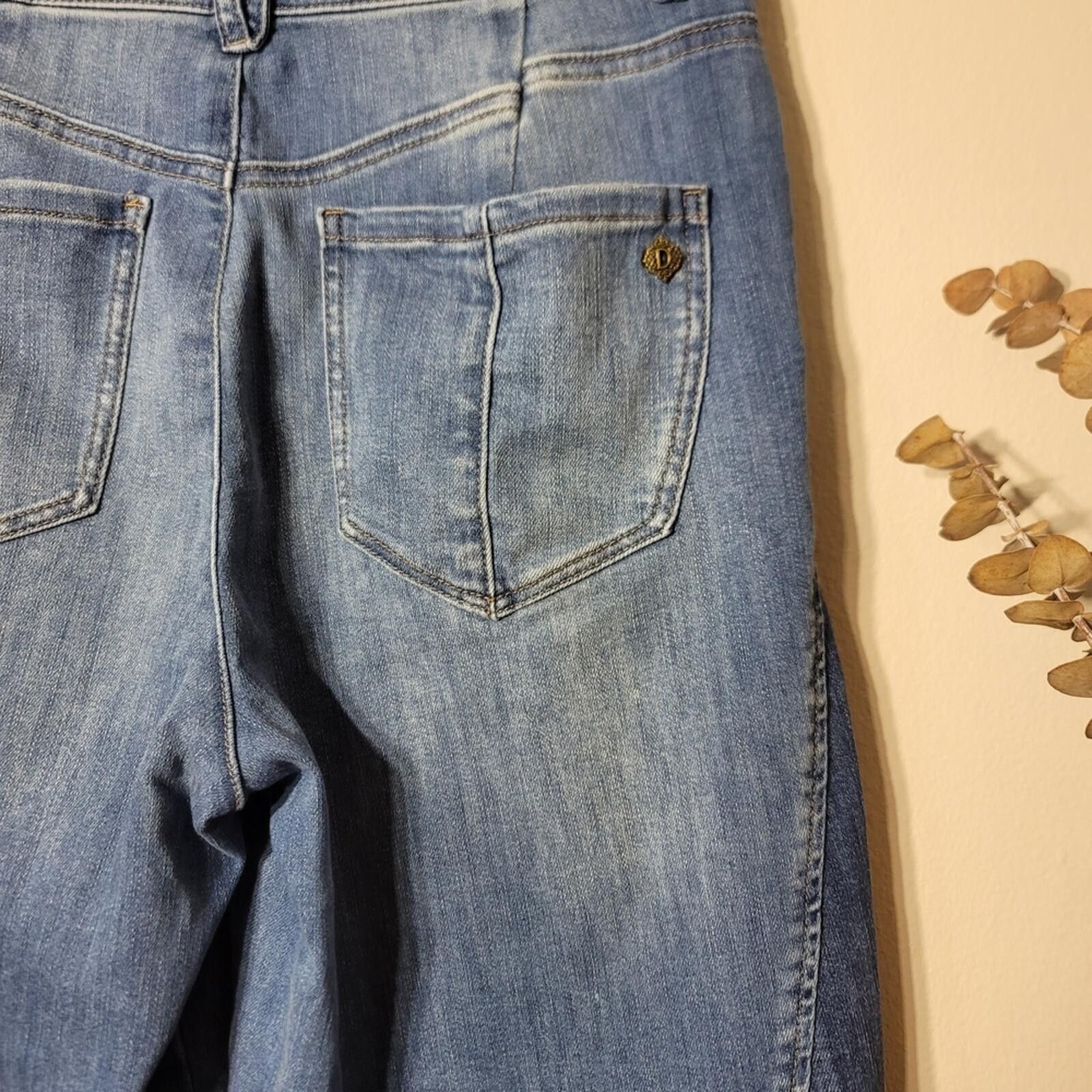 Other Democracy “Ab”solution Skyrise Colorblock Cargo Jeans Sz 8 Size 30" / US 8 / IT 44 - 8 Thumbnail