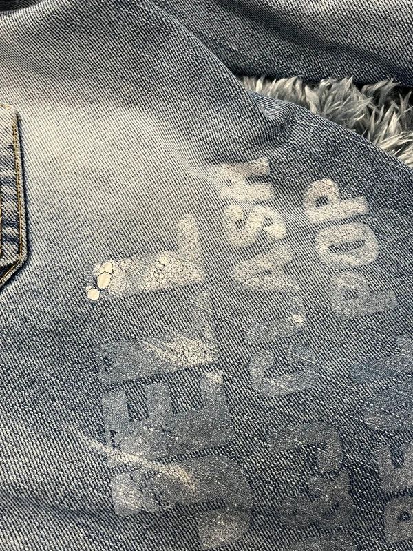 Japanese Brand Layered Distressed Denim Y2K Size US 29 - 20 Thumbnail