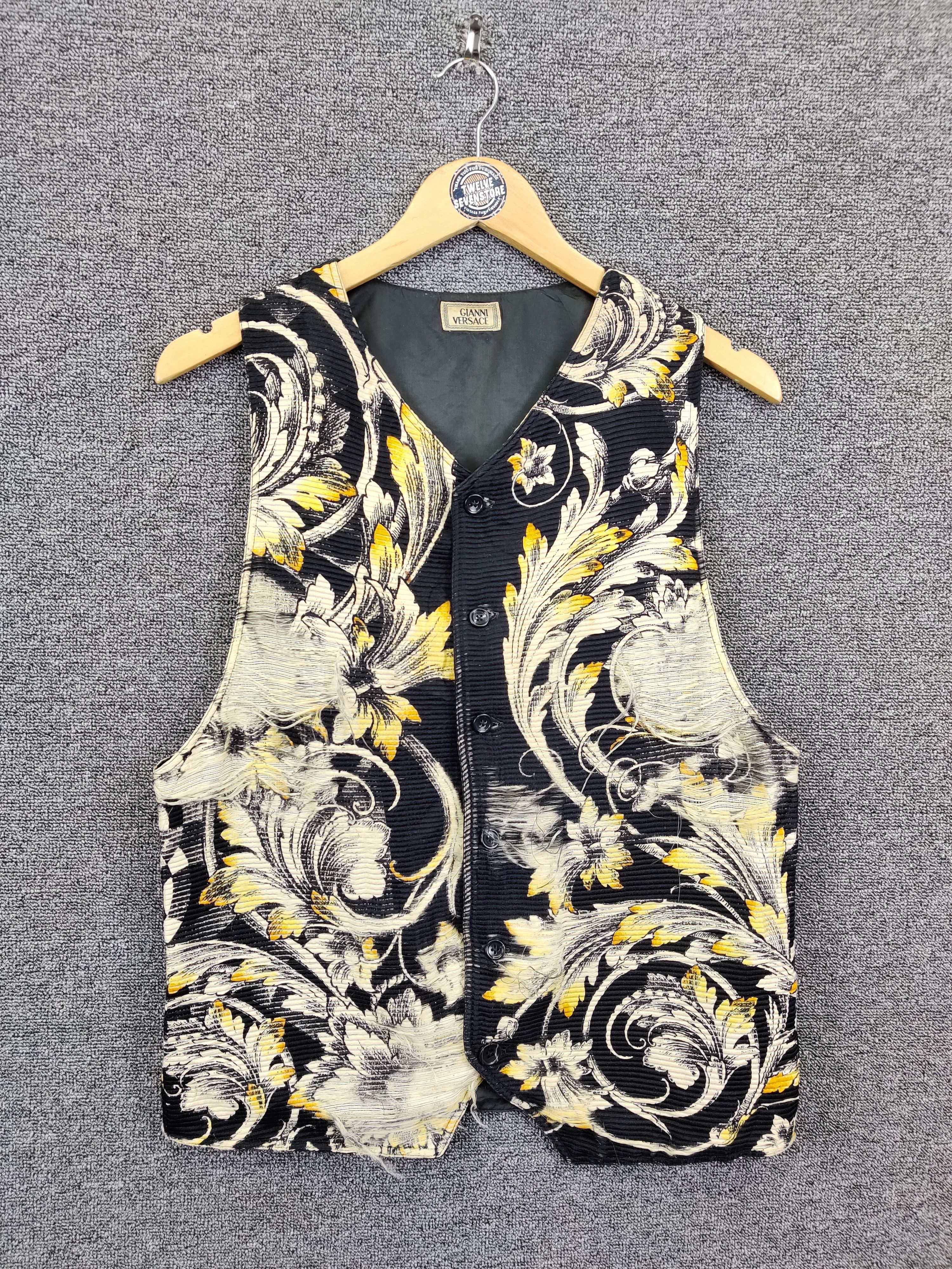 Vintage Gianni Versace Vest Nice Design