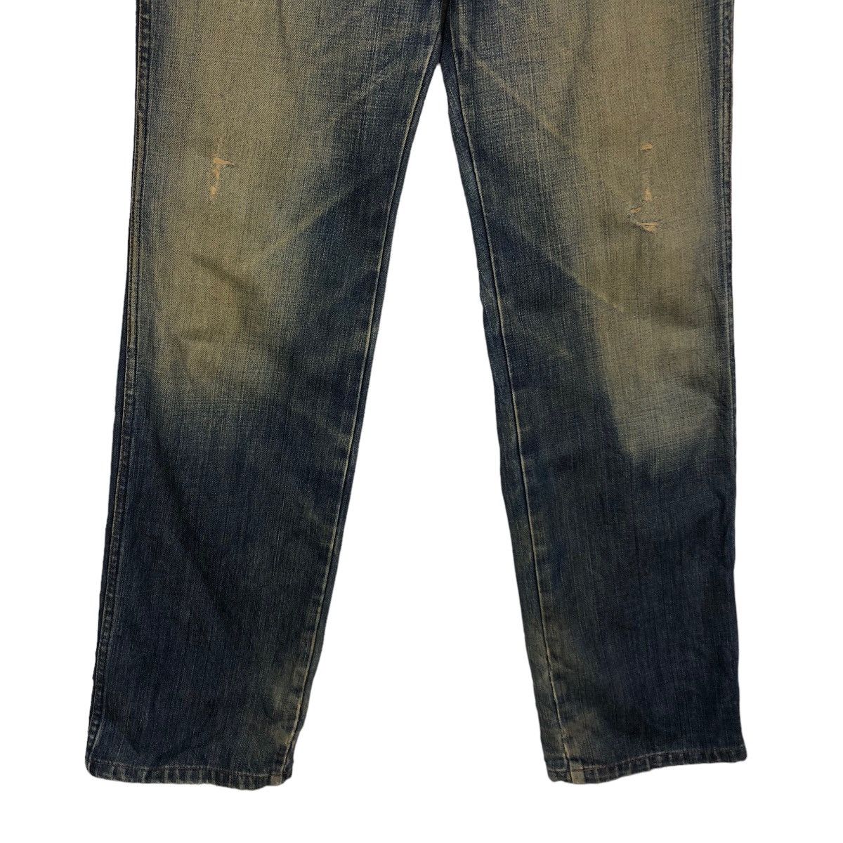 Japanese Brand 🔥90’s Rare Distressed Denim Jeans Wrangler Selvedges USA Size US 30 / EU 46 - 4 Thumbnail