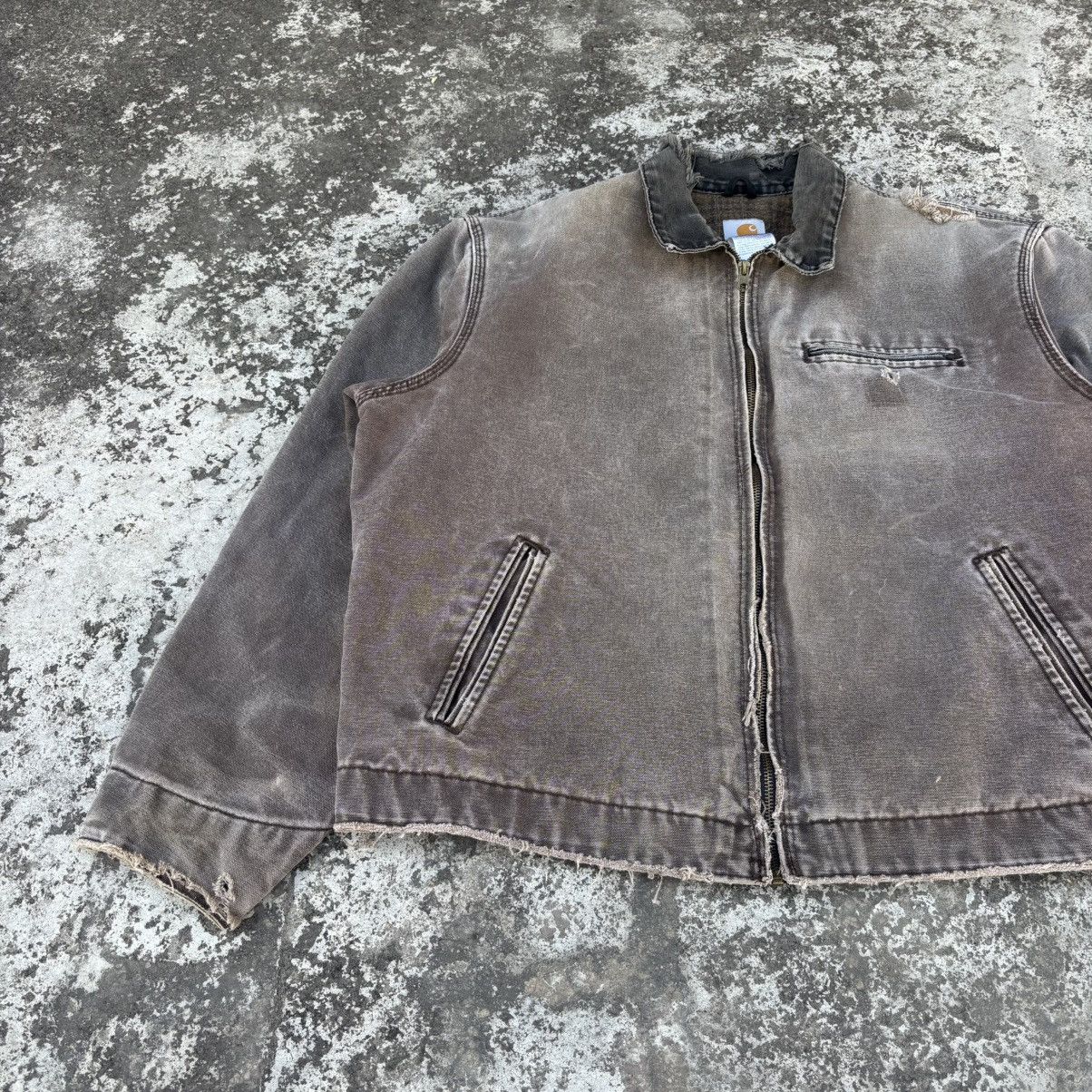 Carhartt 💥Vintage Carhartt Detroit jacket J97 CHT Size US XL / EU 56 / 4 - 6 Thumbnail