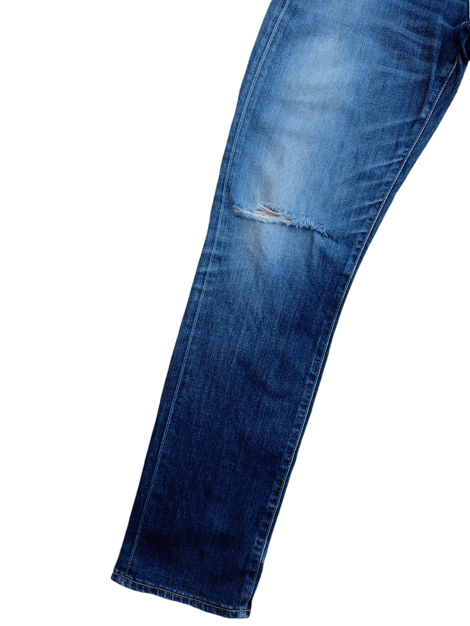 Uniqlo × Vintage UNIQLO UJ Distressed Vintage Streetwear Denim Size US 32 / EU 48 - 6 Thumbnail