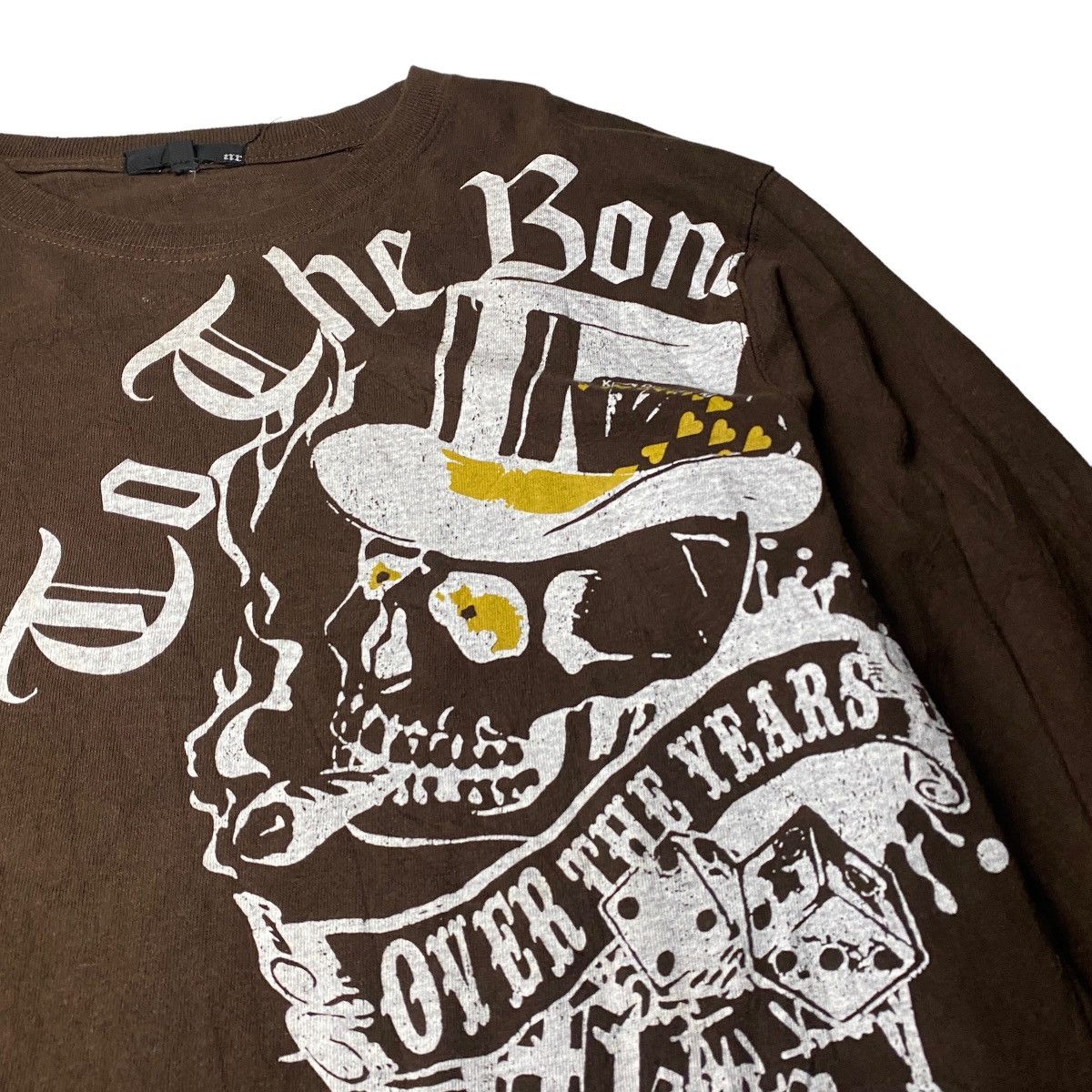 If Six Was Nine 2000's Nr Poem Tattoo Skull Joker Longsleeve Size US M / EU 48-50 / 2 - 2 Thumbnail