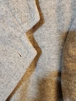 Other Vintage 70's Custom Made 100% Wool Herringbone Overcoat Size US M / EU 48-50 / 2 - 3 Thumbnail