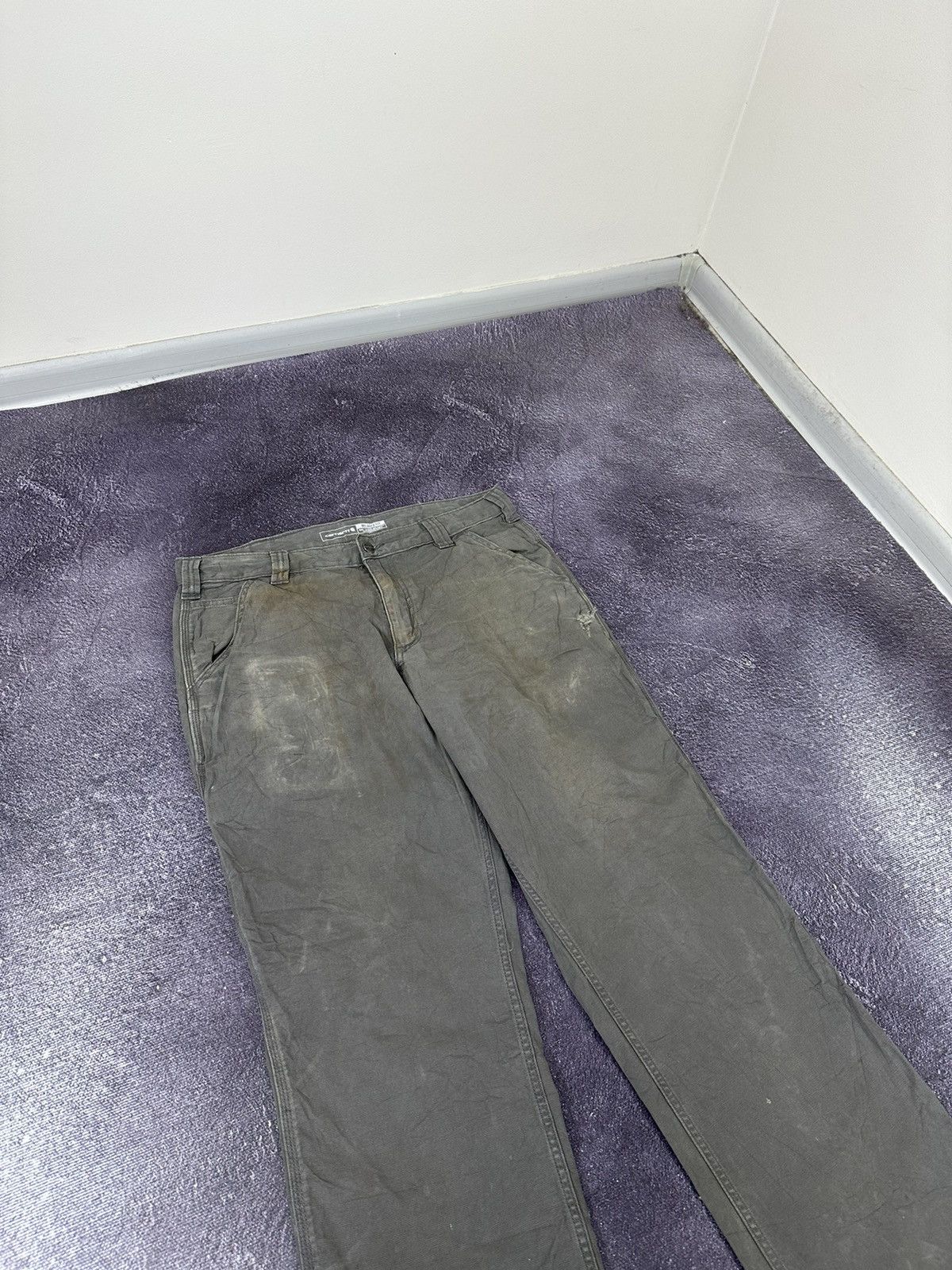 Carhartt Vintage Carhartt Opium Faded Distressed Y2K Baggy Work Pants Size US 34 / EU 50 - 14 Thumbnail