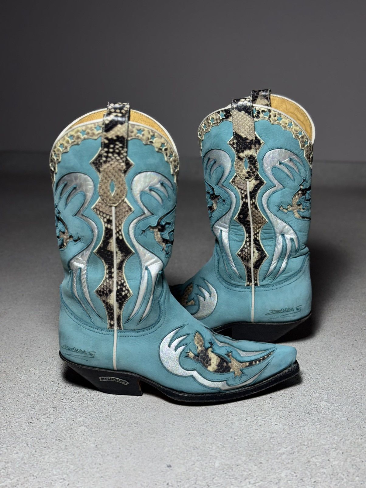 Sendra 36 Sendra David Villellas Lizard Boots Cowboy Western Shoes Size US 6 / IT 36 - 3 Thumbnail