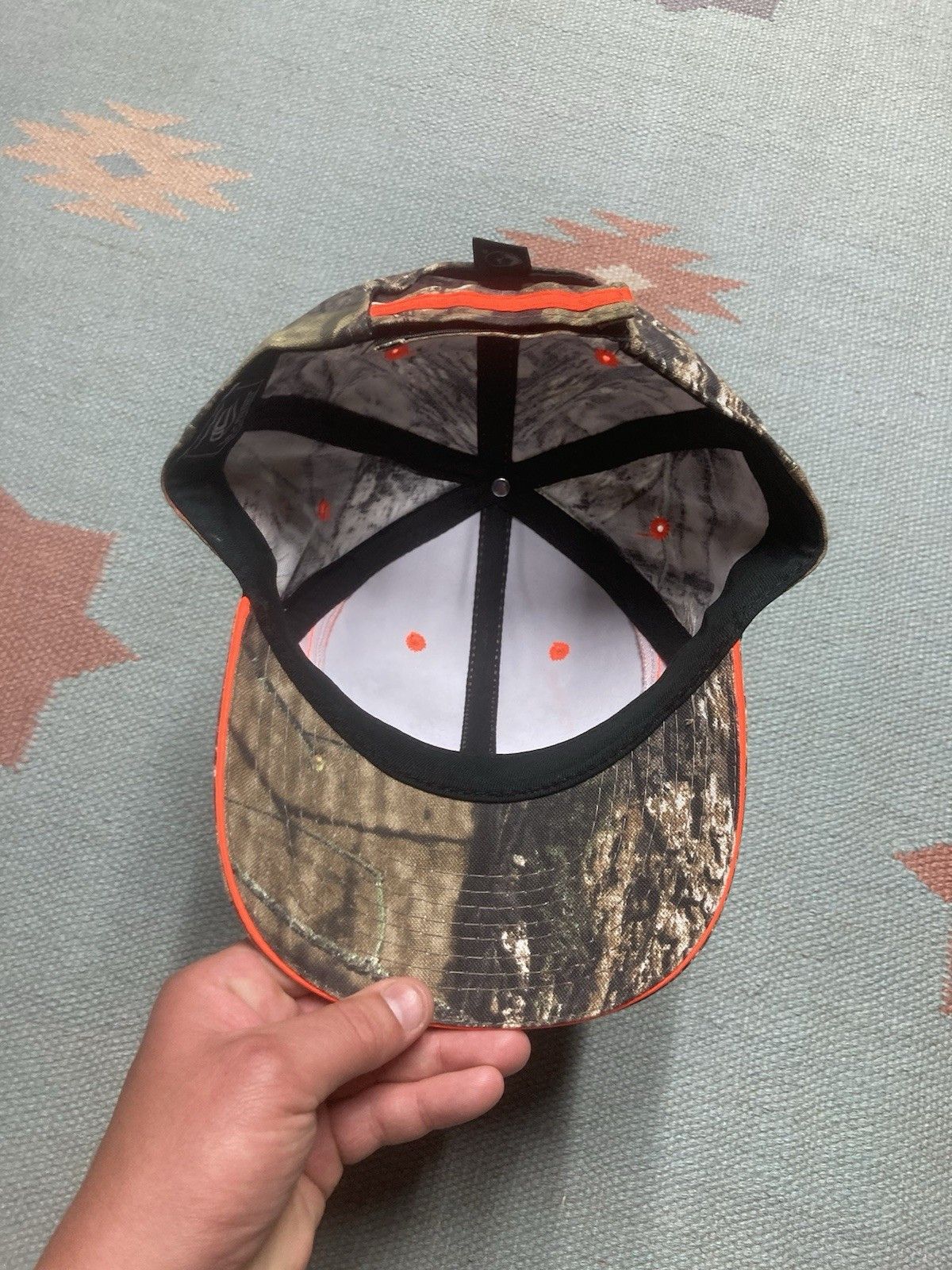 Mossy Oaks × Vintage Strapback hat camo cap mossy oak Penray automotive blaze NWT Size ONE SIZE - 6 Thumbnail