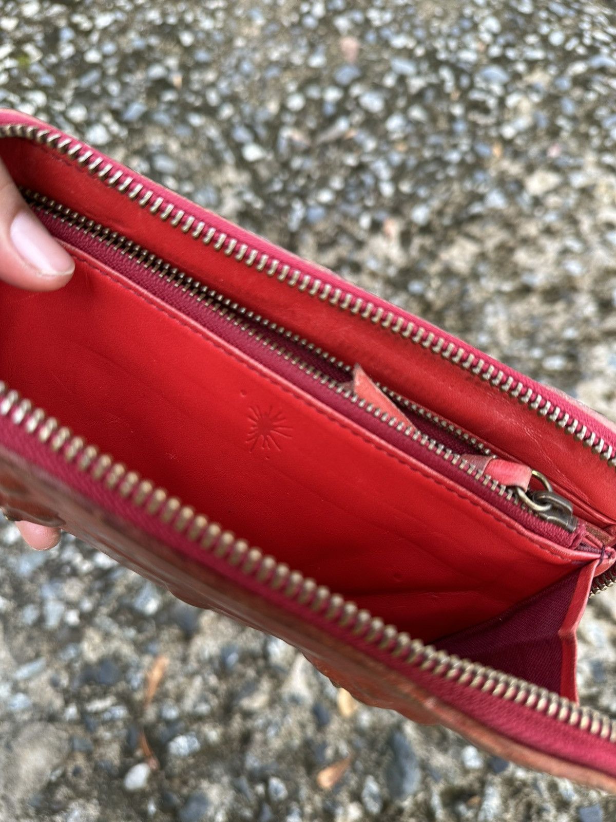 Japanese Brand Maison Mihara Yasuhiro Leather Wallet Zipper All Fuction . Size ONE SIZE - 6 Thumbnail