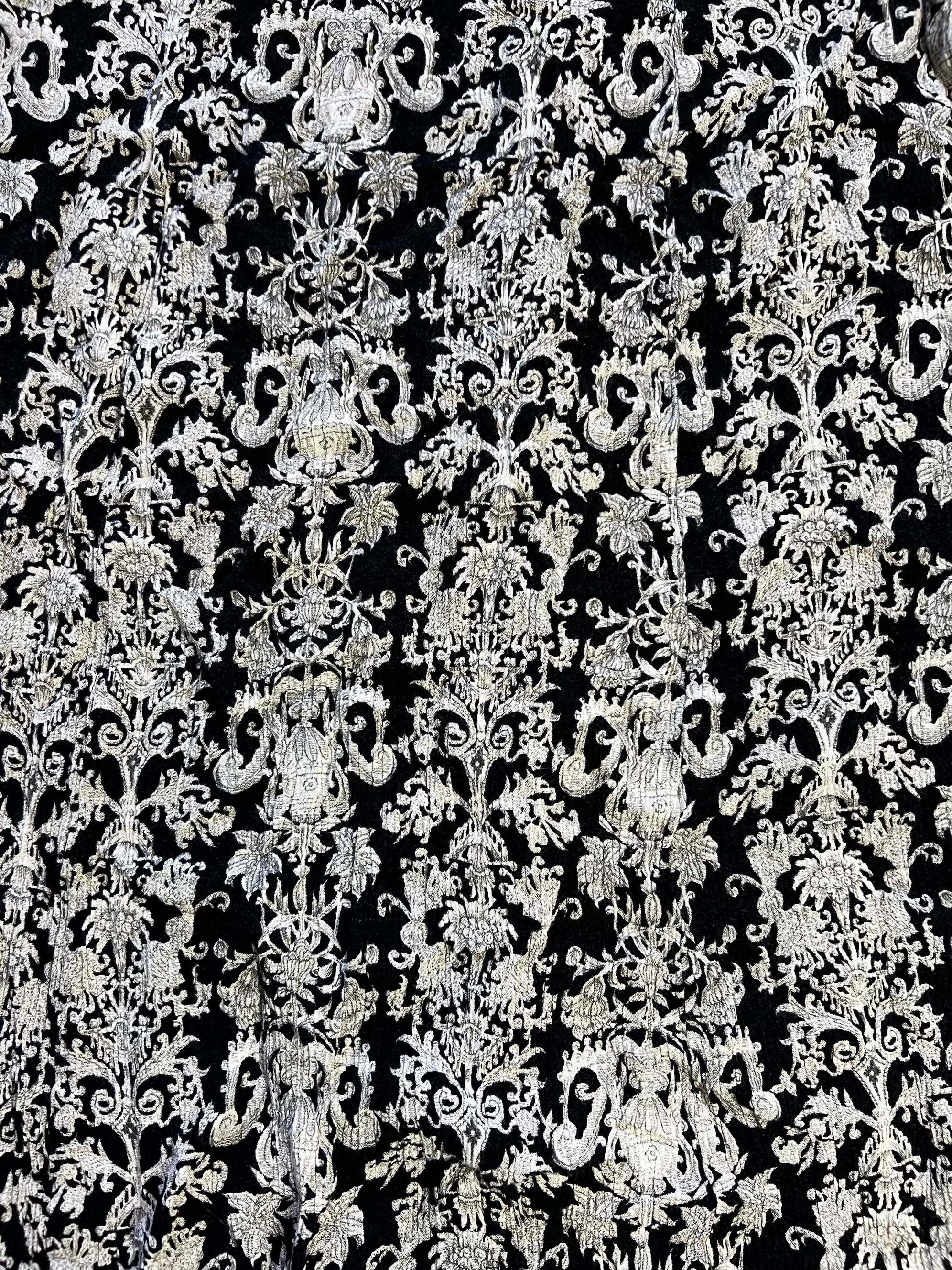 Vintage Vintage 1990's Resource Paisley Button Front Midi Skirt Size 25" / US 0 / IT 36 - 8 Thumbnail