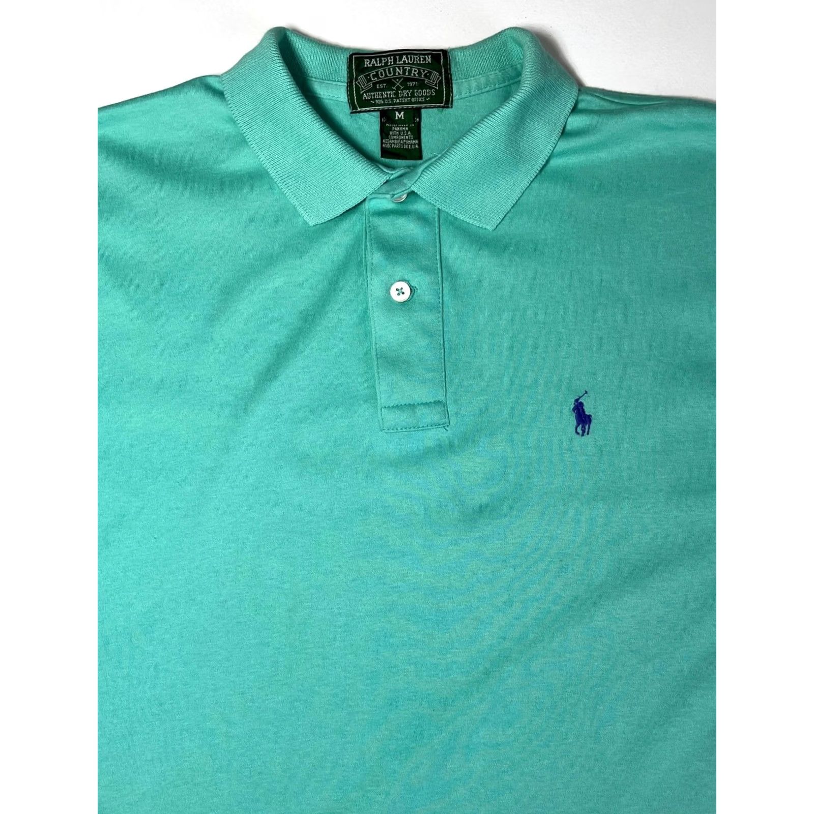 Ralph Lauren Men's Vintage Ralph Lauren Country Polo Shirt Authentic Dry Goods Sz M Size US M / EU 48-50 / 2 - 4 Thumbnail