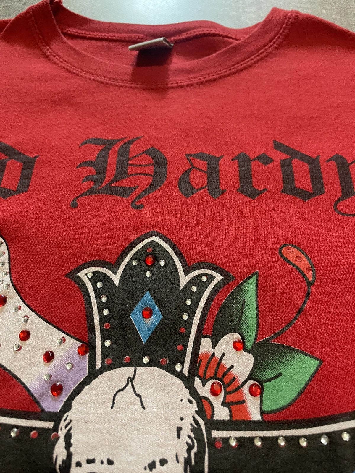 Ed Hardy × Vintage Vintage Ed Hardy Y2K T-Shirt Size US S / EU 44-46 / 1 - 11 Thumbnail