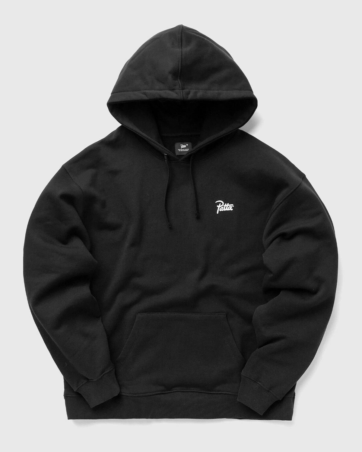 Patta o1mle1025 Patta Bark Boxy Hooded Sweater in Black Size US L / EU 52-54 / 3 - 1 Thumbnail
