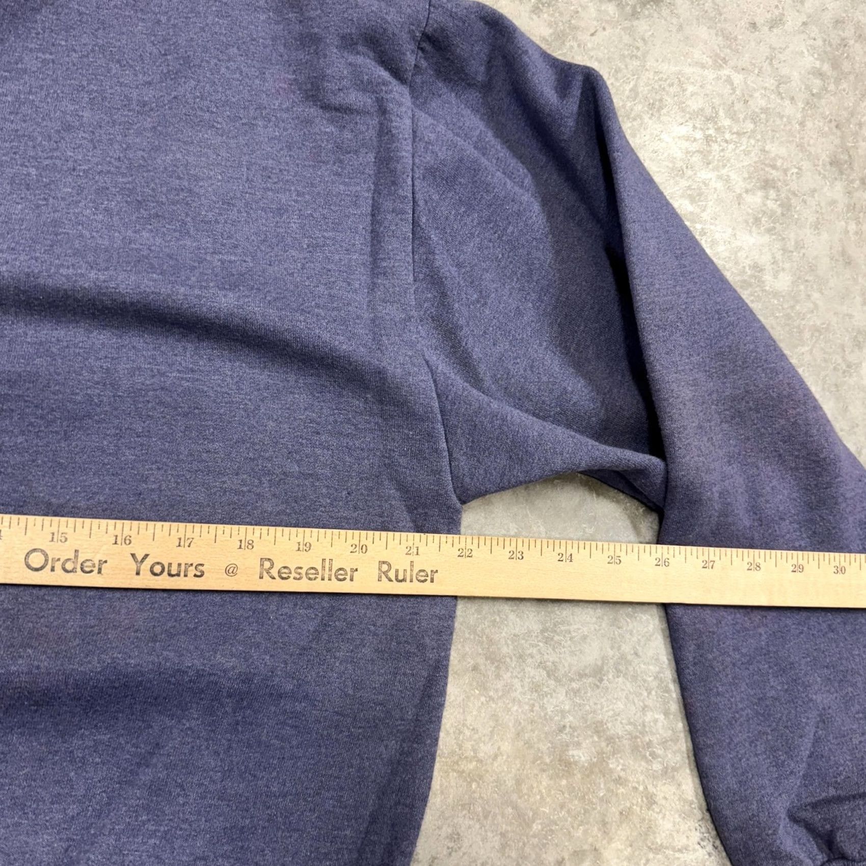 Jerzees VINTAGE Jerzees Sweatshirt Mens M Blue Heather Crewneck Pullover Made USA Size US M / EU 48-50 / 2 - 7 Thumbnail