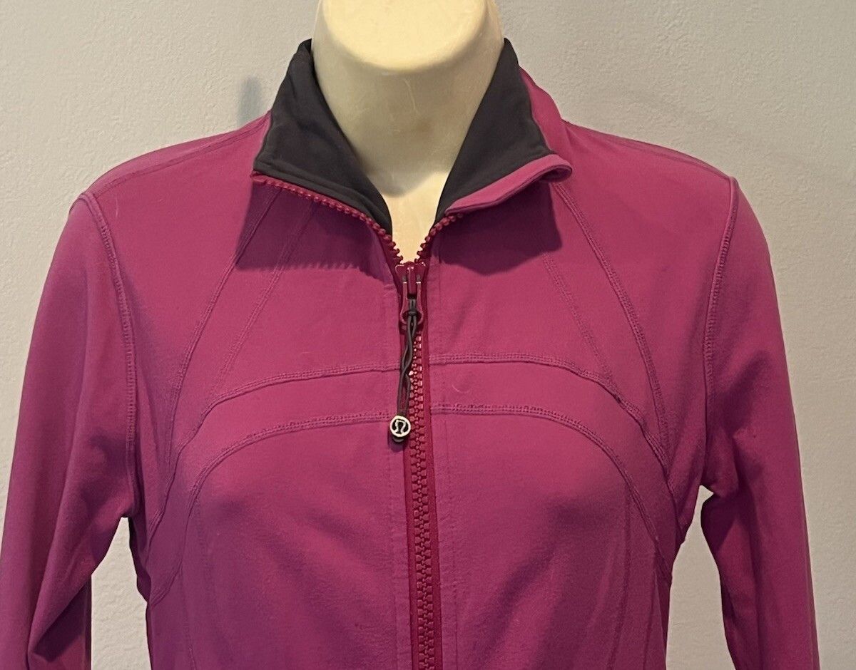 Lululemon Lululemon Magenta Full Zip Fitted Athletic Define Jacket Size M / US 6-8 / IT 42-44 - 6 Thumbnail