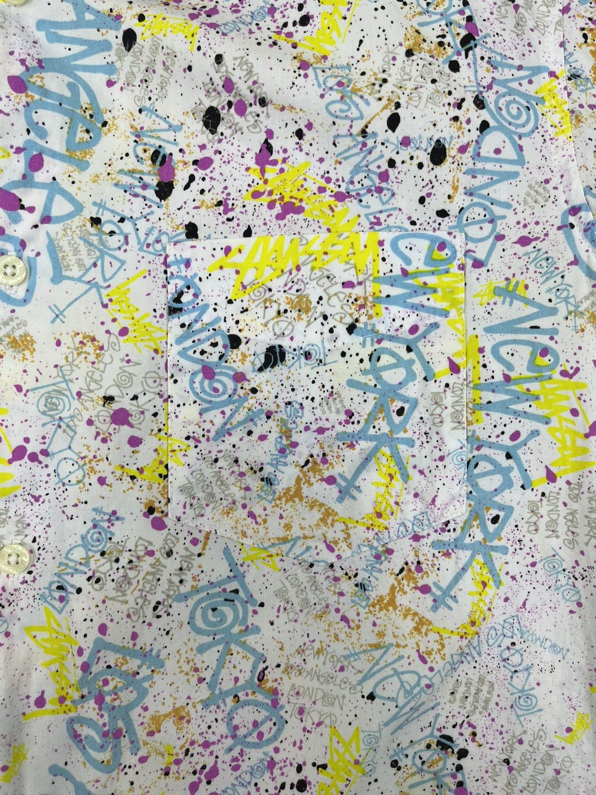 Stussy Stussy Shirt Made in Usa💥Rare Size US M / EU 48-50 / 2 - 4 Thumbnail