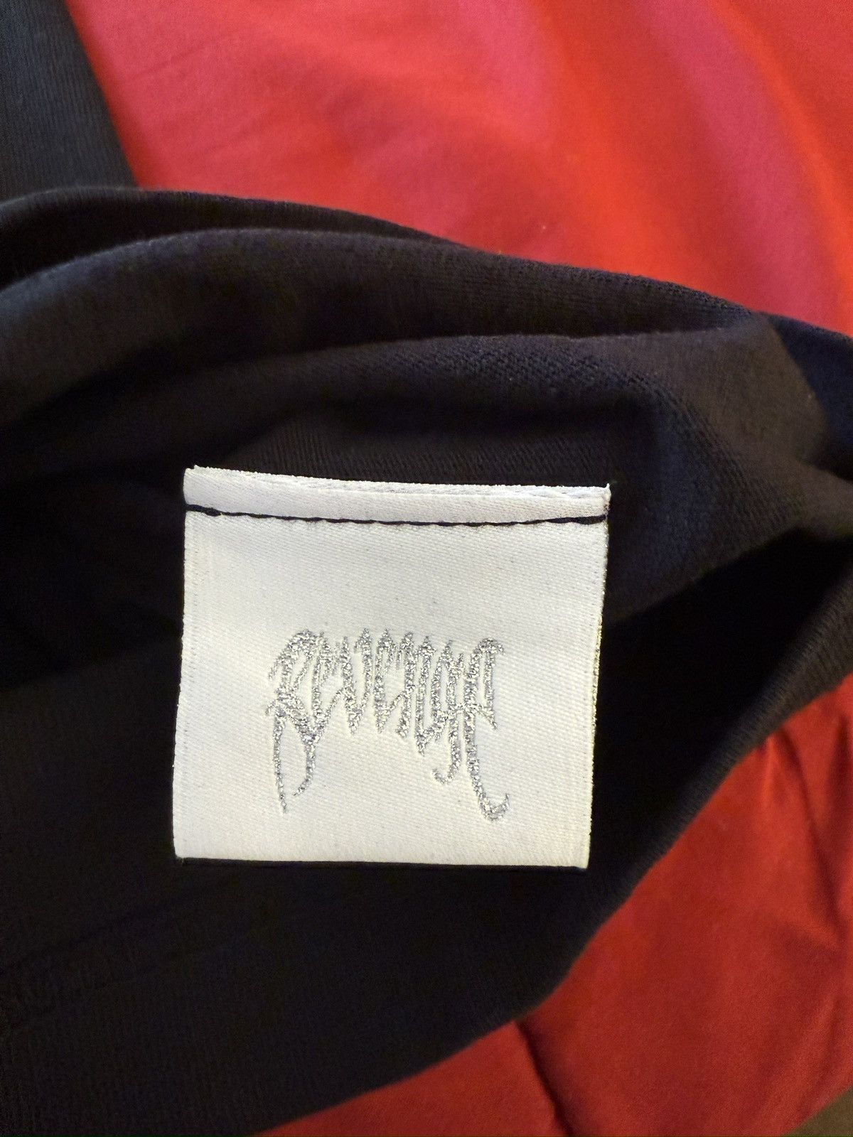 Revenge Revenge x Juice WRLD 999 graphite portrait tee washed black Size US M / EU 48-50 / 2 - 6 Thumbnail