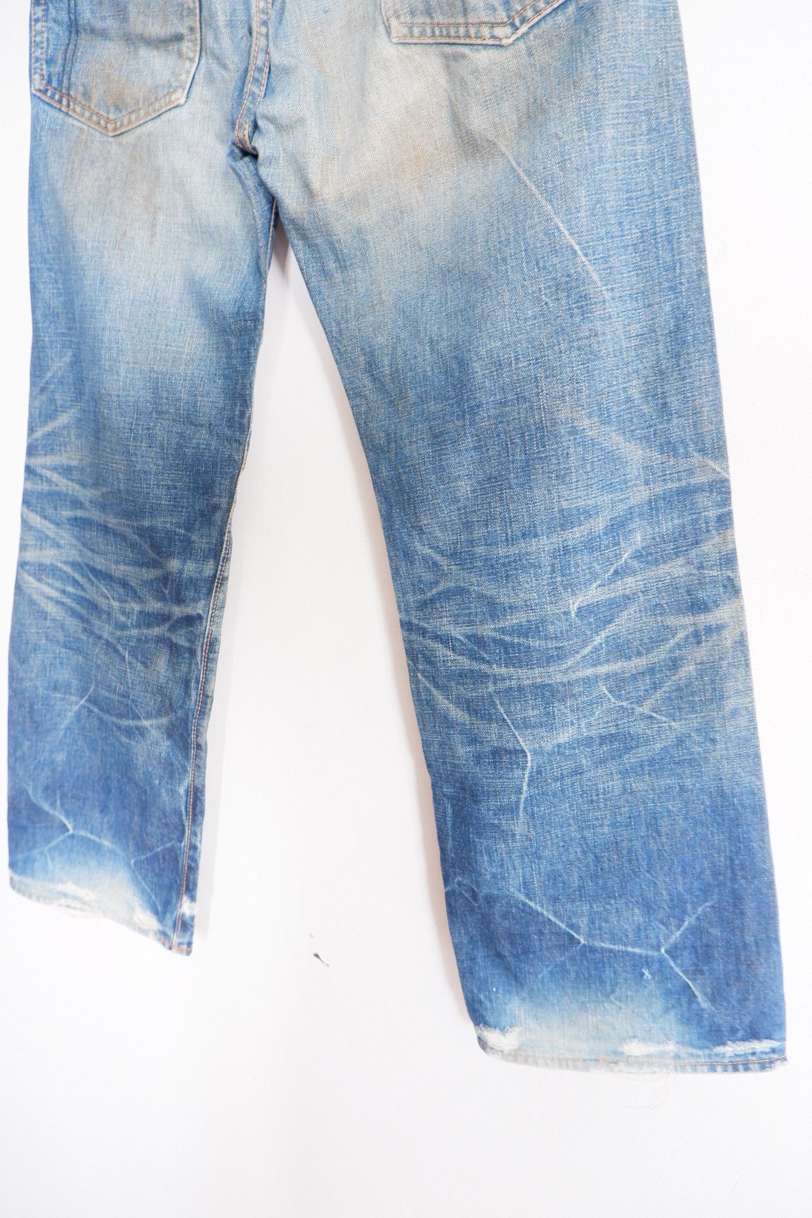 ANACHRONORM Anachronorm Vintage Trashed Distressed Selvedge Denim Size US 30 / EU 46 - 5 Thumbnail
