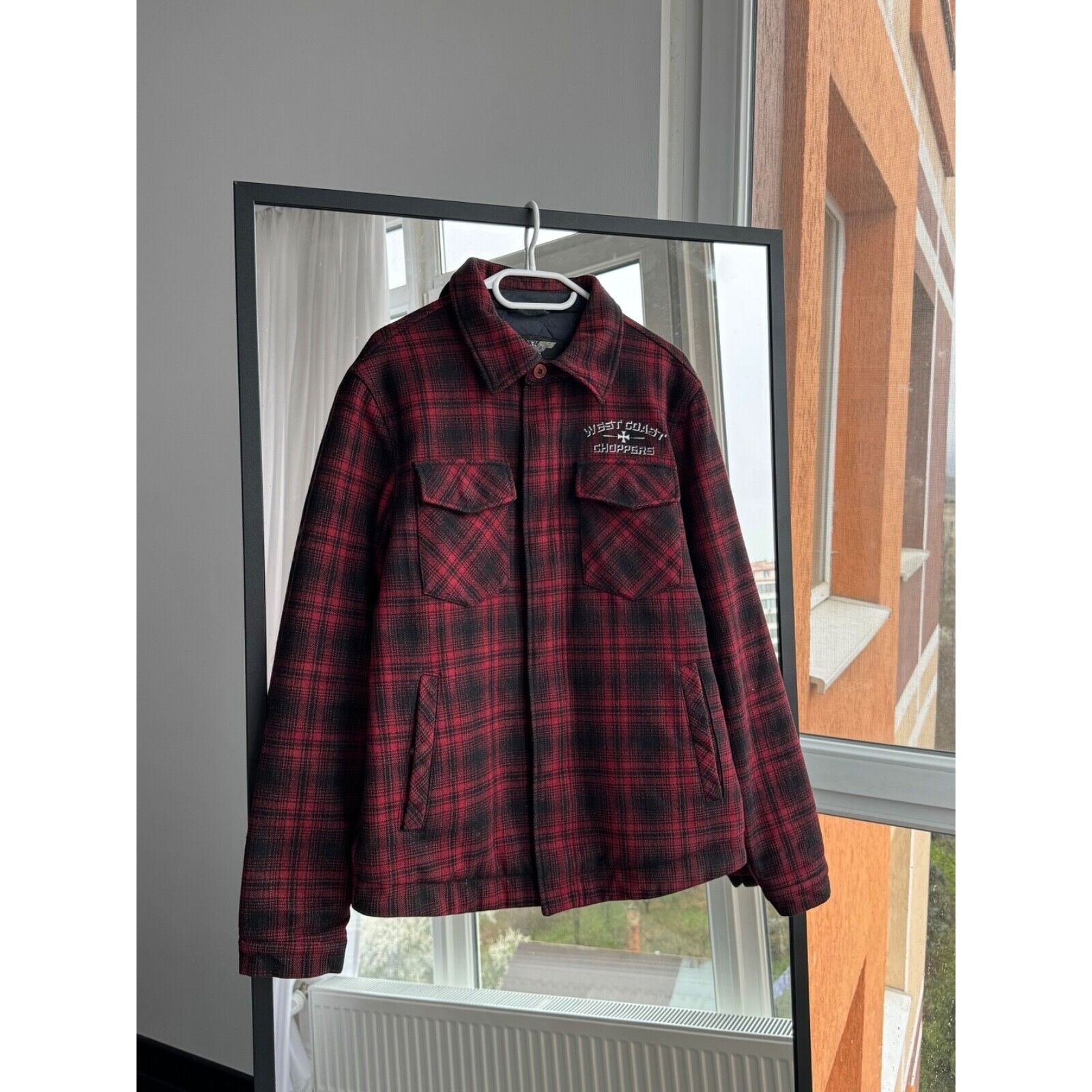 West Coast Choppers VTG West Coast Choppers Plaid Jacket Size US M / EU 48-50 / 2 - 2 Thumbnail
