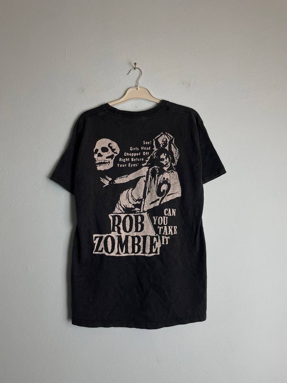 Vintage Rob Zombie Blood Curdling Zombie House Front Print Horror T-Shirt Size US M / EU 48-50 / 2 - 2 Thumbnail
