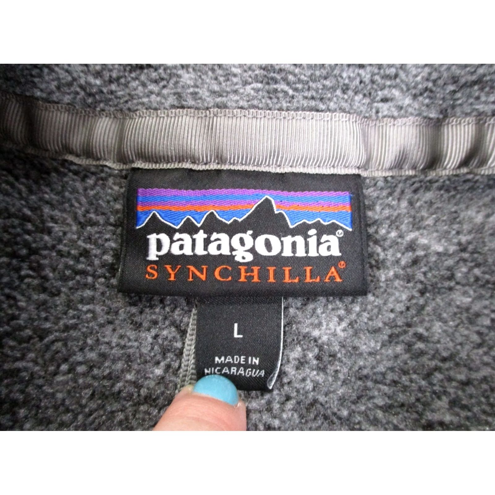 Patagonia Patagonia Vest Jacket Womens L Gray Fleece Synchilla Hiking Outdoor 23015 Size L / US 10 / IT 46 - 7 Thumbnail