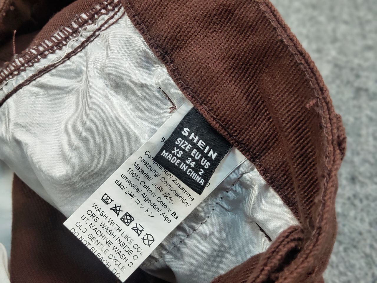 Japanese Brand Vintage 90's Japan Style Y2K Brown Denim Cargo Jeans Pants Size 26" / US 2 / IT 38 - 18 Thumbnail