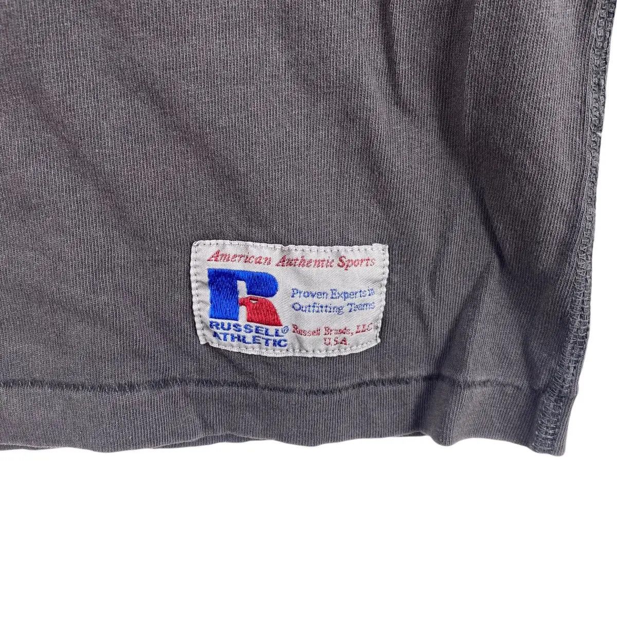 Russell Athletic Vintage RUSSELL ATHLETIC USA Plain Henley Tee Shirt Top Size M / US 6-8 / IT 42-44 - 3 Thumbnail