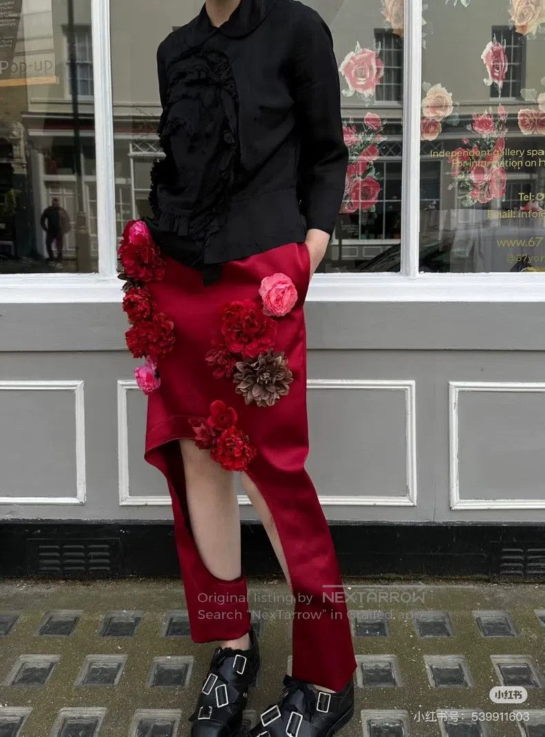 Comme des Garcons Comme Des Garcons size XS Floral Decoration Size 23" - 6 Thumbnail