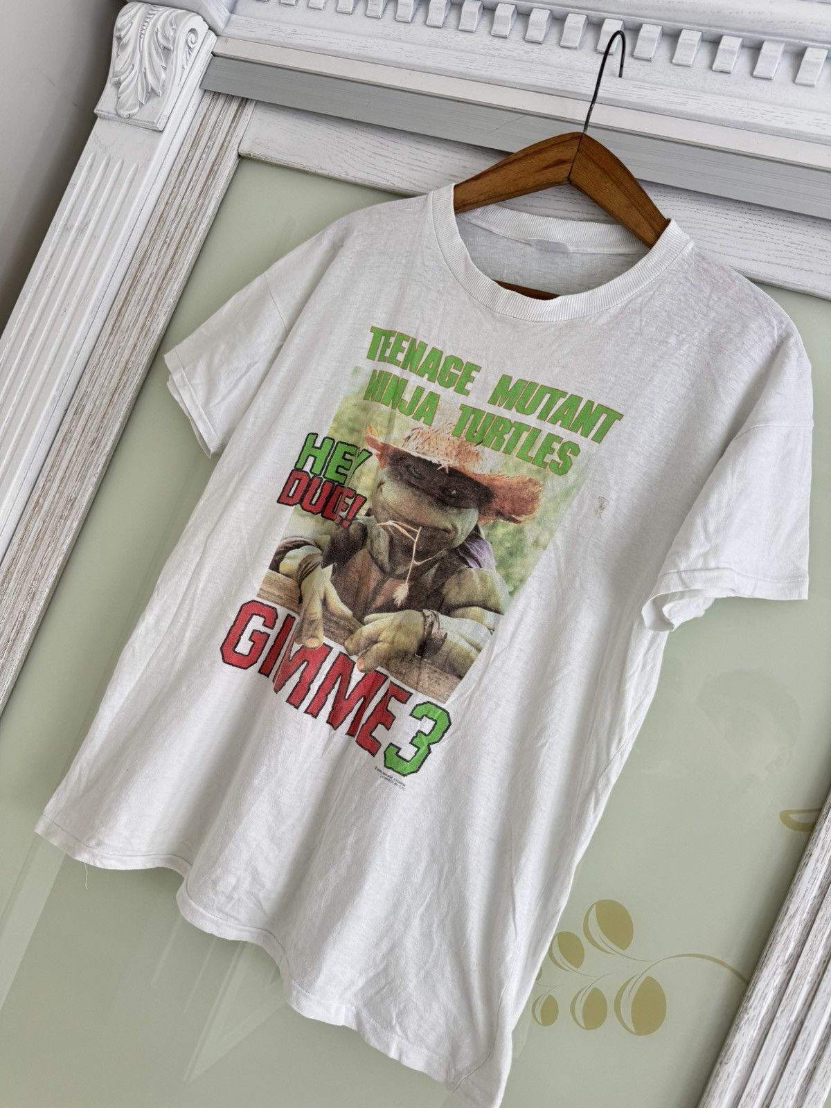 Vintage Vinatge 90’s Teenage Mutant Ninja Turtles Tee Rare Shirt Size US M / EU 48-50 / 2 - 3 Thumbnail
