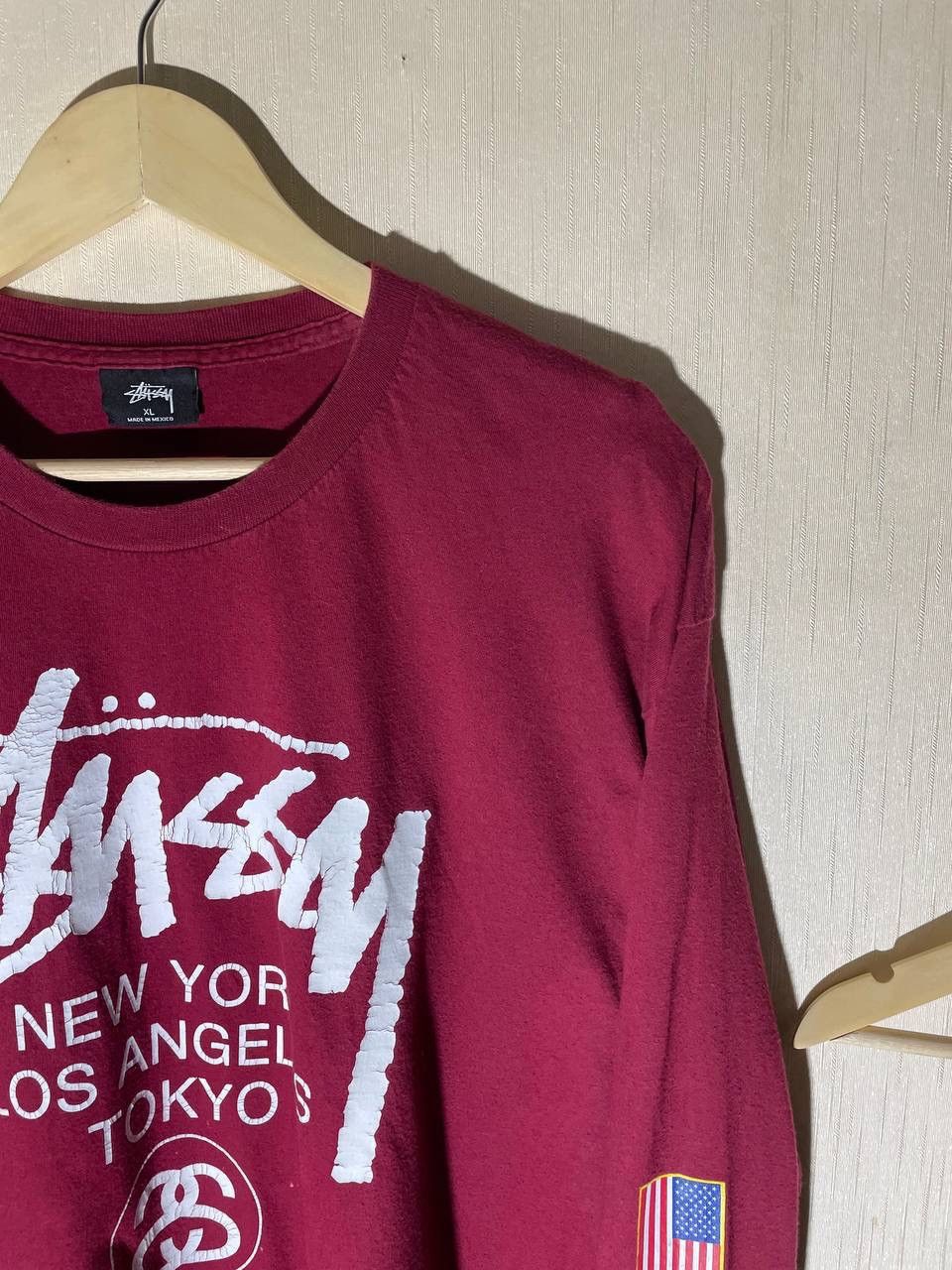 Stussy × Vintage Stussy Vintage Country Patches Longsleeve Size US XL / EU 56 / 4 - 2 Thumbnail