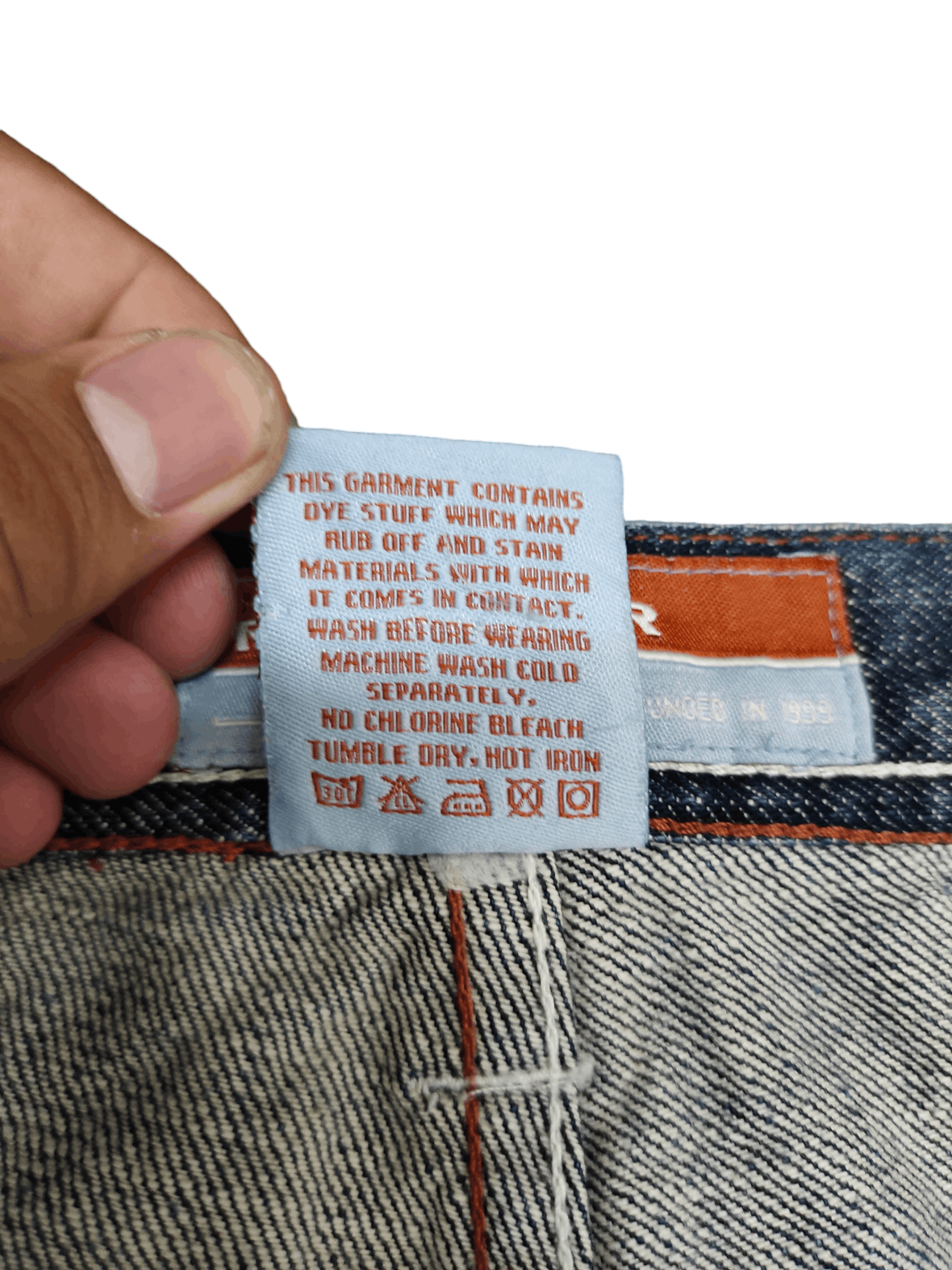 Rocawear Baggy Jeans Rocawear Denim Wide Loose Y2k Streetwear Jnco Size US 36 / EU 52 - 17 Thumbnail