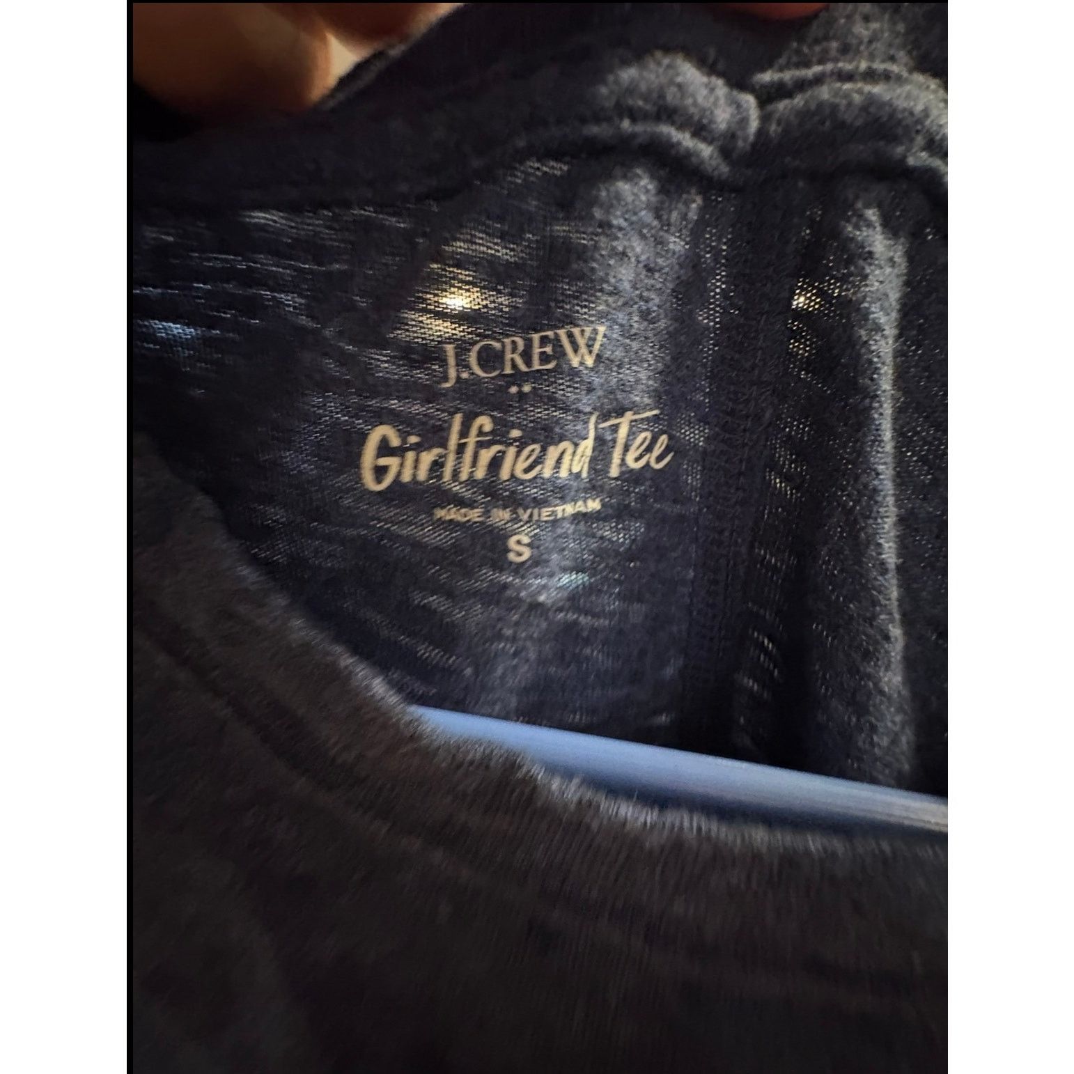 J.Crew J Crew Girlfriend Tee Women’s Small Short Sleeve T Shirt Size S / US 4 / IT 40 - 3 Thumbnail