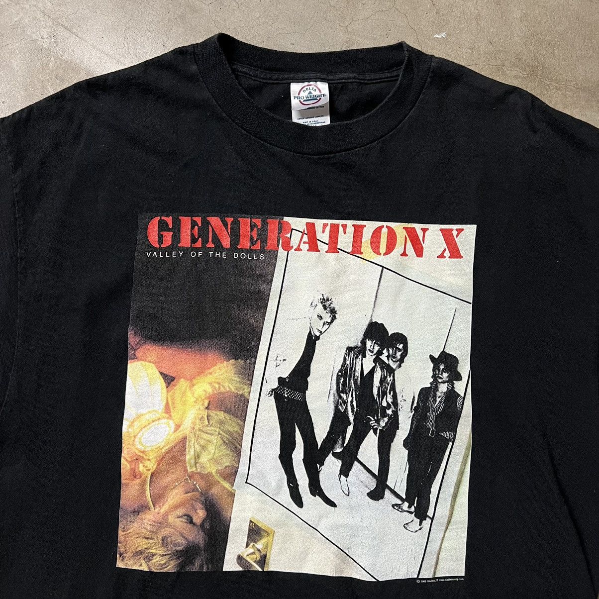Band Tees × Vintage Vintage 2005 Generation X Valley Of The Dolls Band T-Shirt Size US L / EU 52-54 / 3 - 2 Thumbnail
