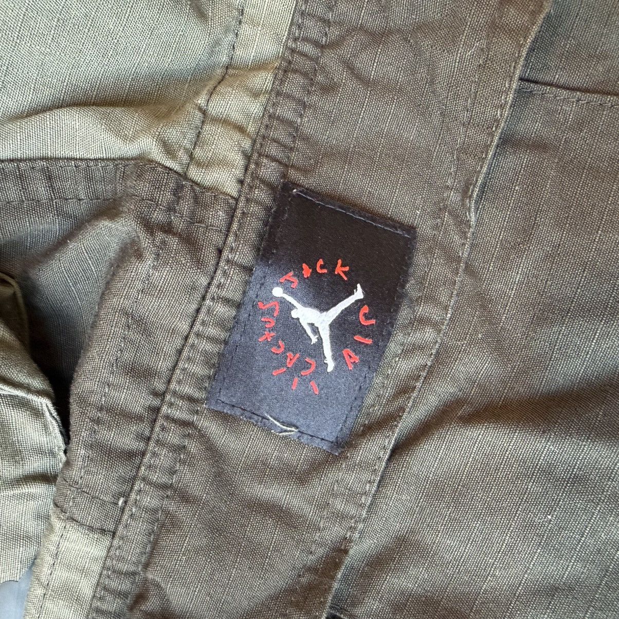 Jordan Brand × Travis Scott Travis Scott Cactus Jack x Jordan Cargo Pants Olive Size L Size US 34 / EU 50 - 11 Thumbnail