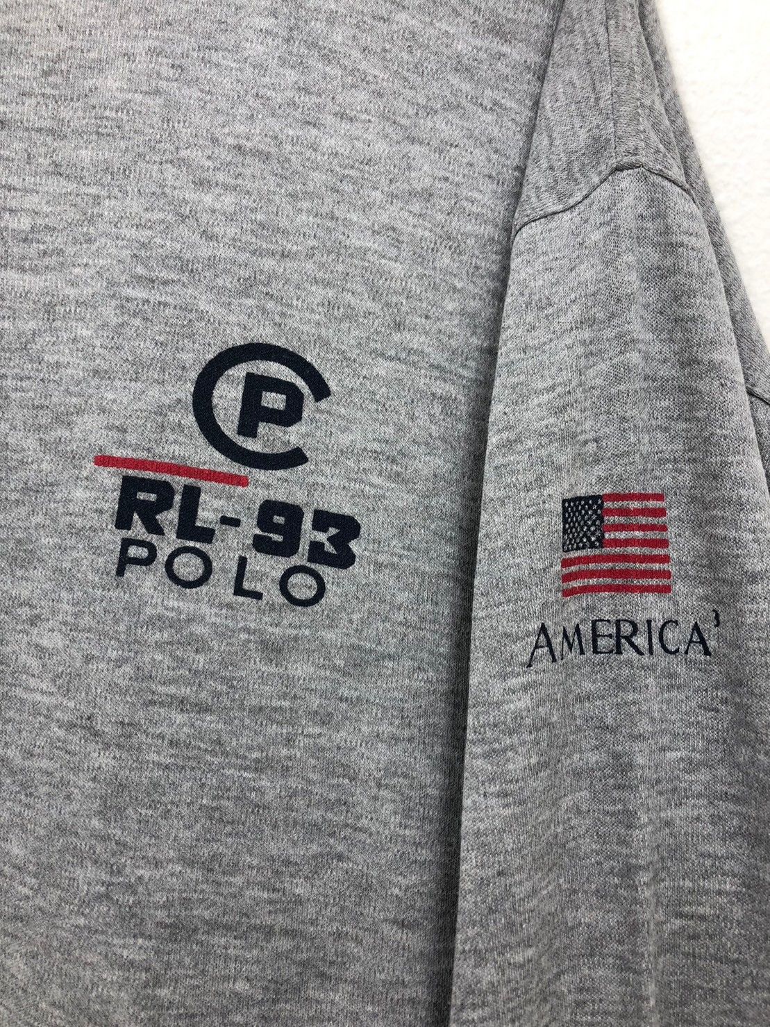 Polo Ralph Lauren × Ralph Lauren × Vintage Vintage Polo Ralph Lauren CPRL 93 America Cup A3 shirt wts01 Size US XL / EU 56 / 4 - 5 Thumbnail