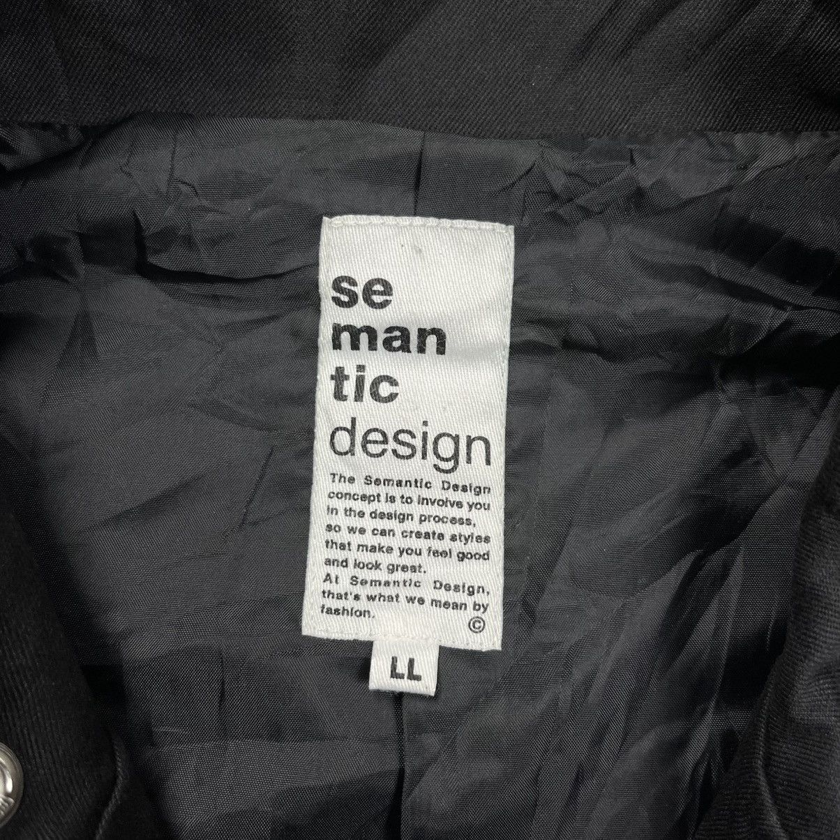 semanticdesign Semantic design gimmick jacket vkei style Size US M / EU 48-50 / 2 - 8 Thumbnail