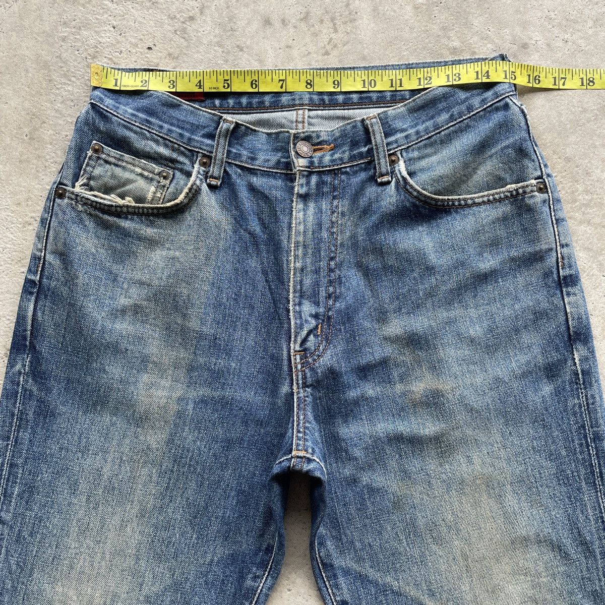 Edwin W30x29💥 Vintage Edwin 503 Faded Denim Jeans Pants Size US 30 / EU 46 - 5 Thumbnail