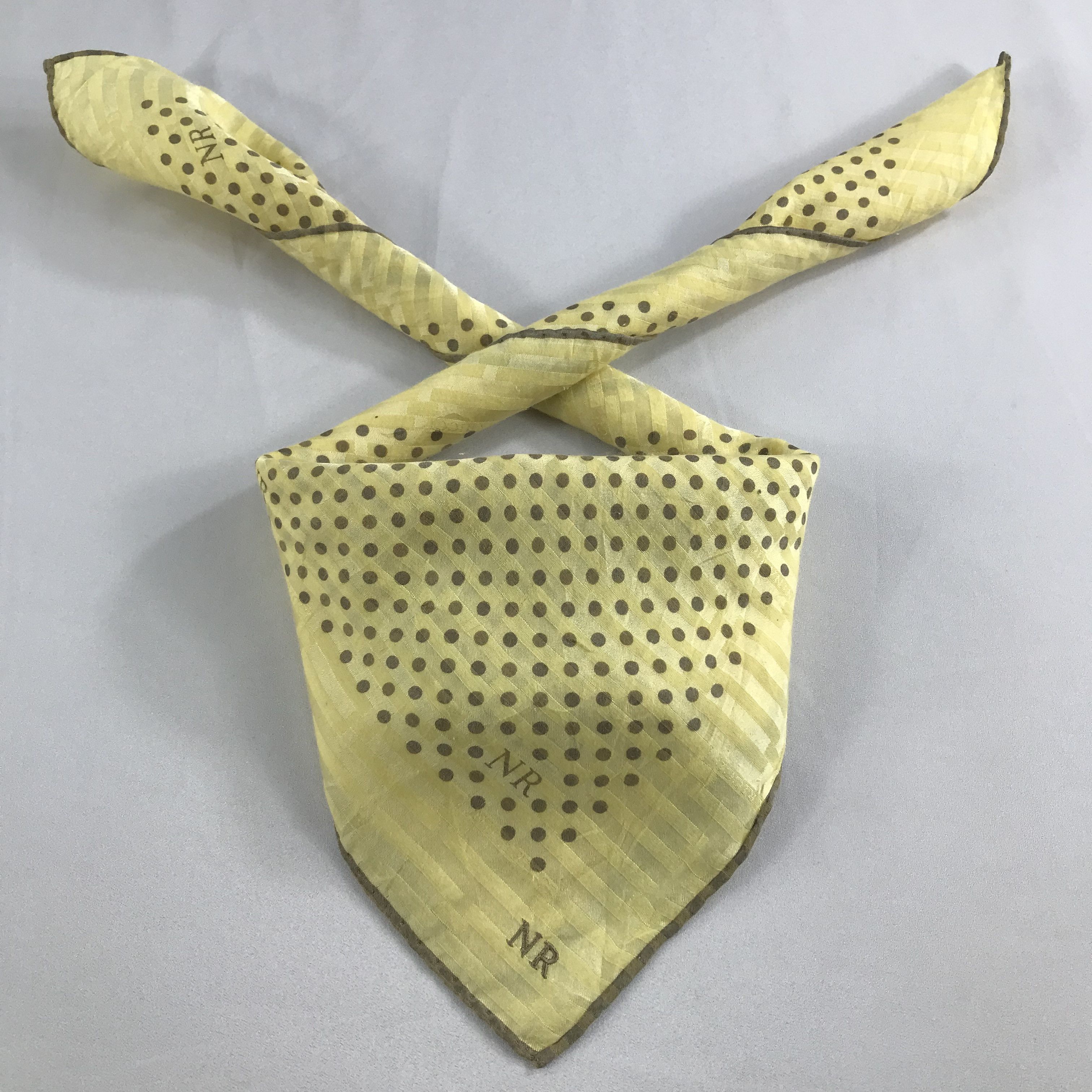 Nina Ricci × Vintage Nina Ricci Bandana / Handkerchief / Neckerchief - S2650 Size ONE SIZE - 5 Thumbnail